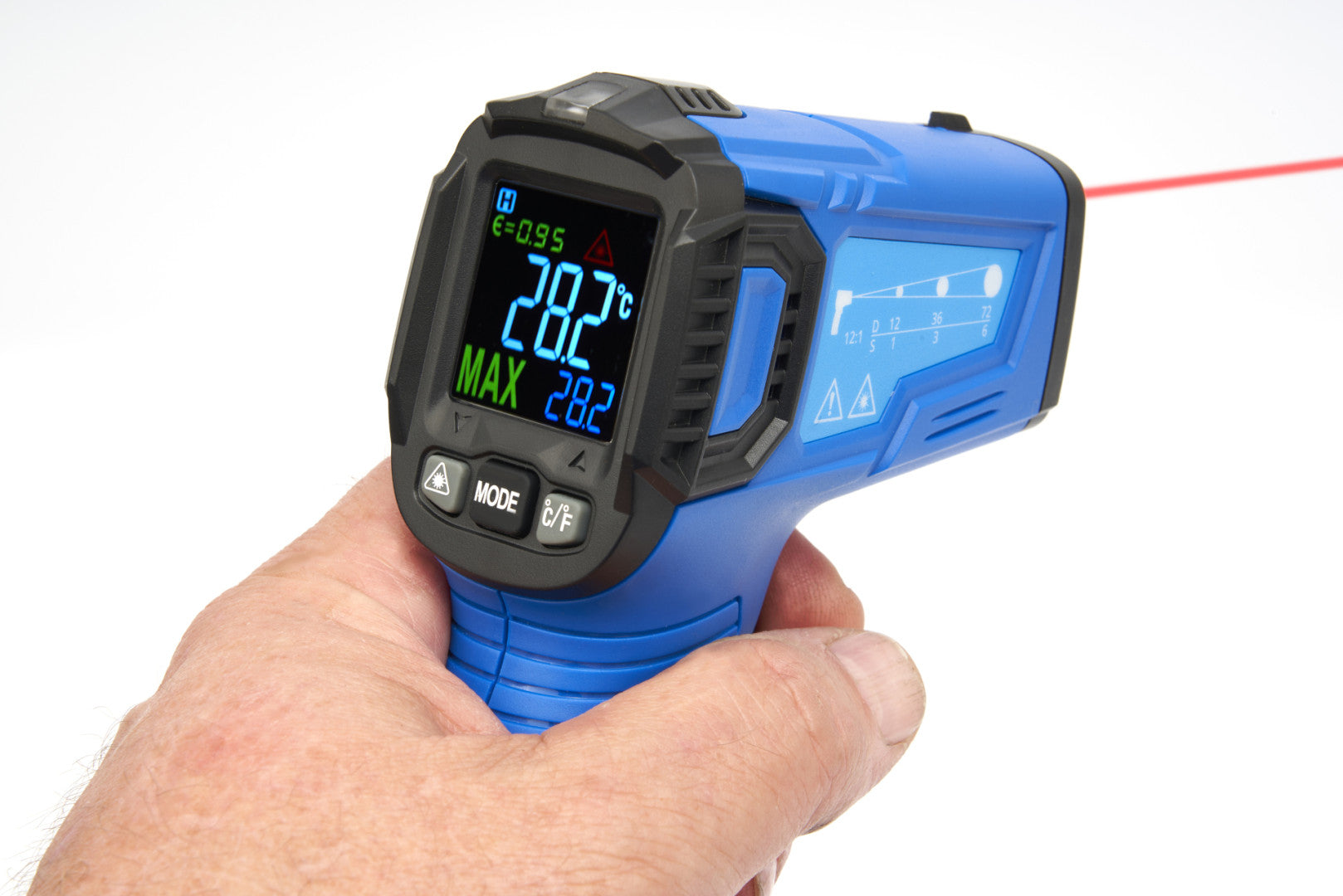 Termometru digital cu infrarosu -50 / +380 grade model 2