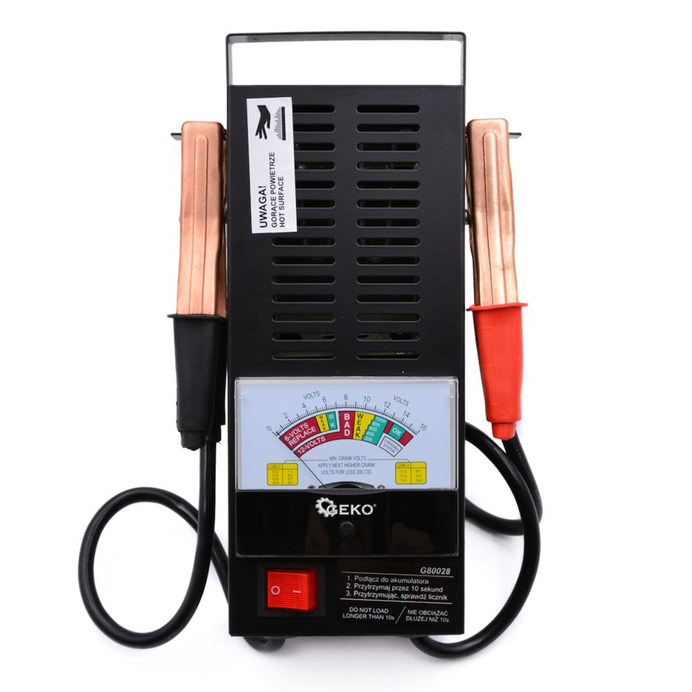 Tester baterii afisaj analogic 6-12V GEKO
