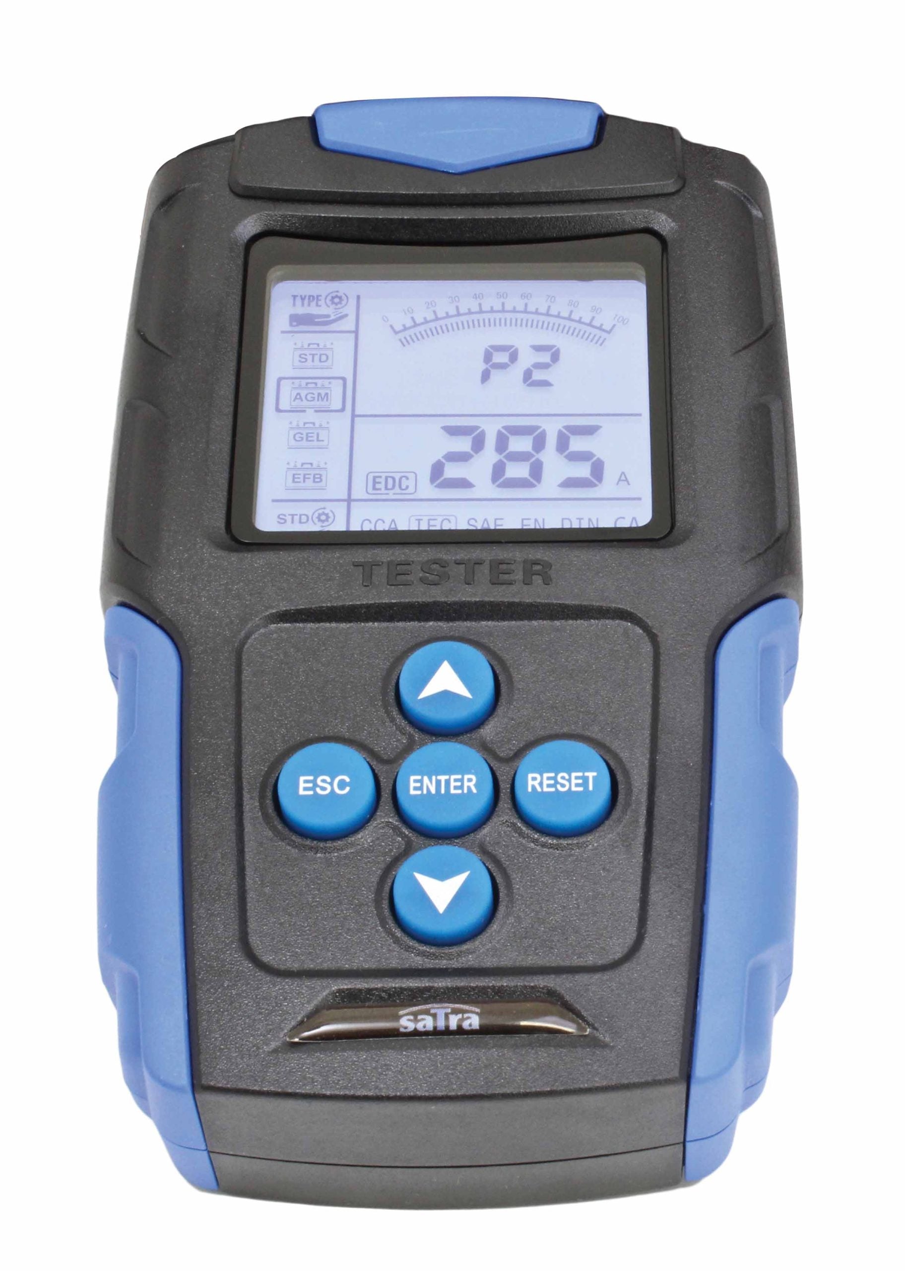 Tester baterii auto afisaj LCD 12-24V