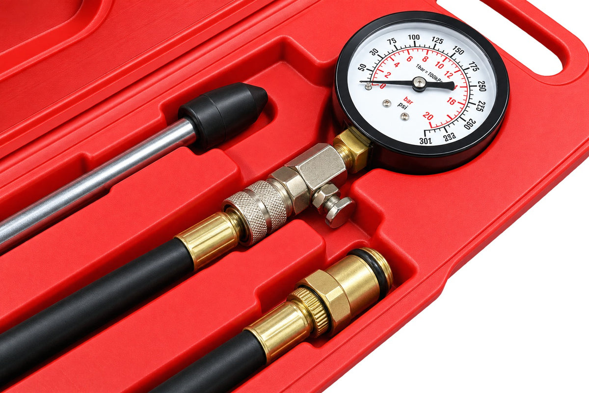 Tester compresie motoare benzina compresmetru benzina GEBO TOOLS