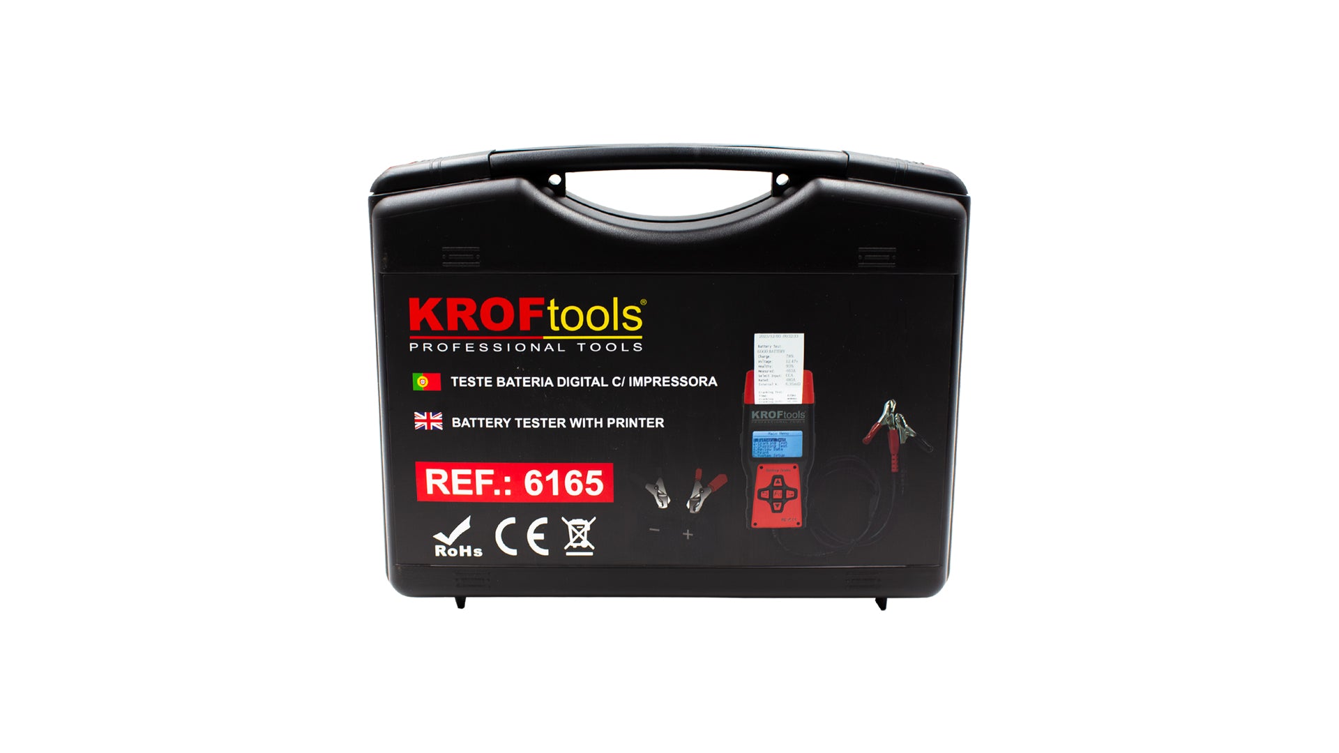 Tester digital cu imprimanta pentru acumulator baterie auto