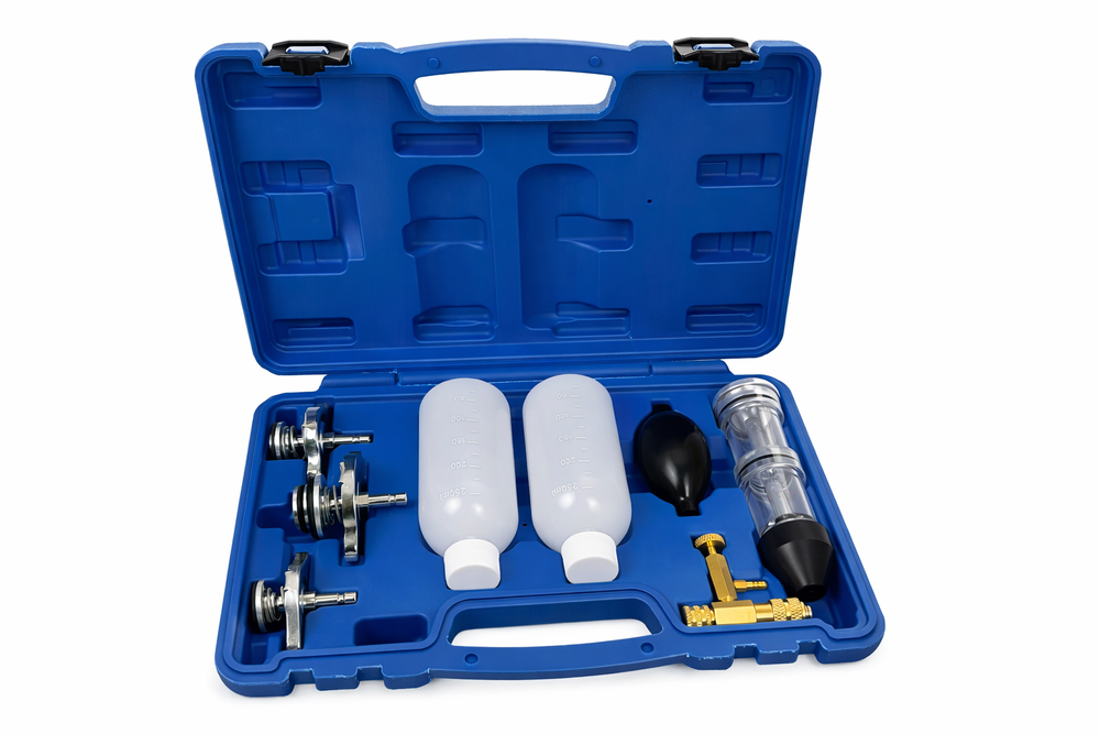 Tester garnitura de chiuloasa cu adaptoare GEBO TOOLS