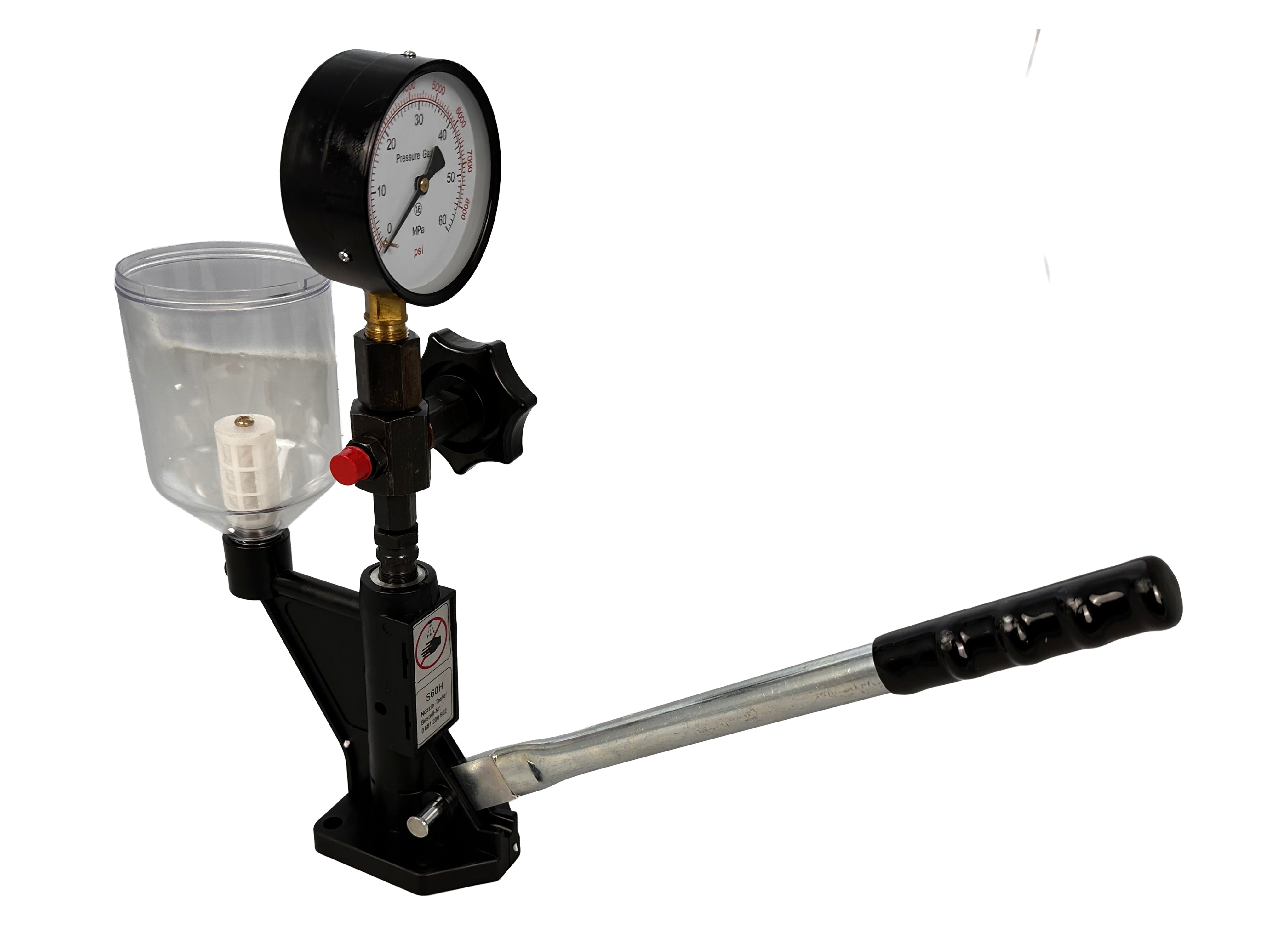 Tester pentru verificare presiune injectoare motorina 600 bar GEBO TOOLS