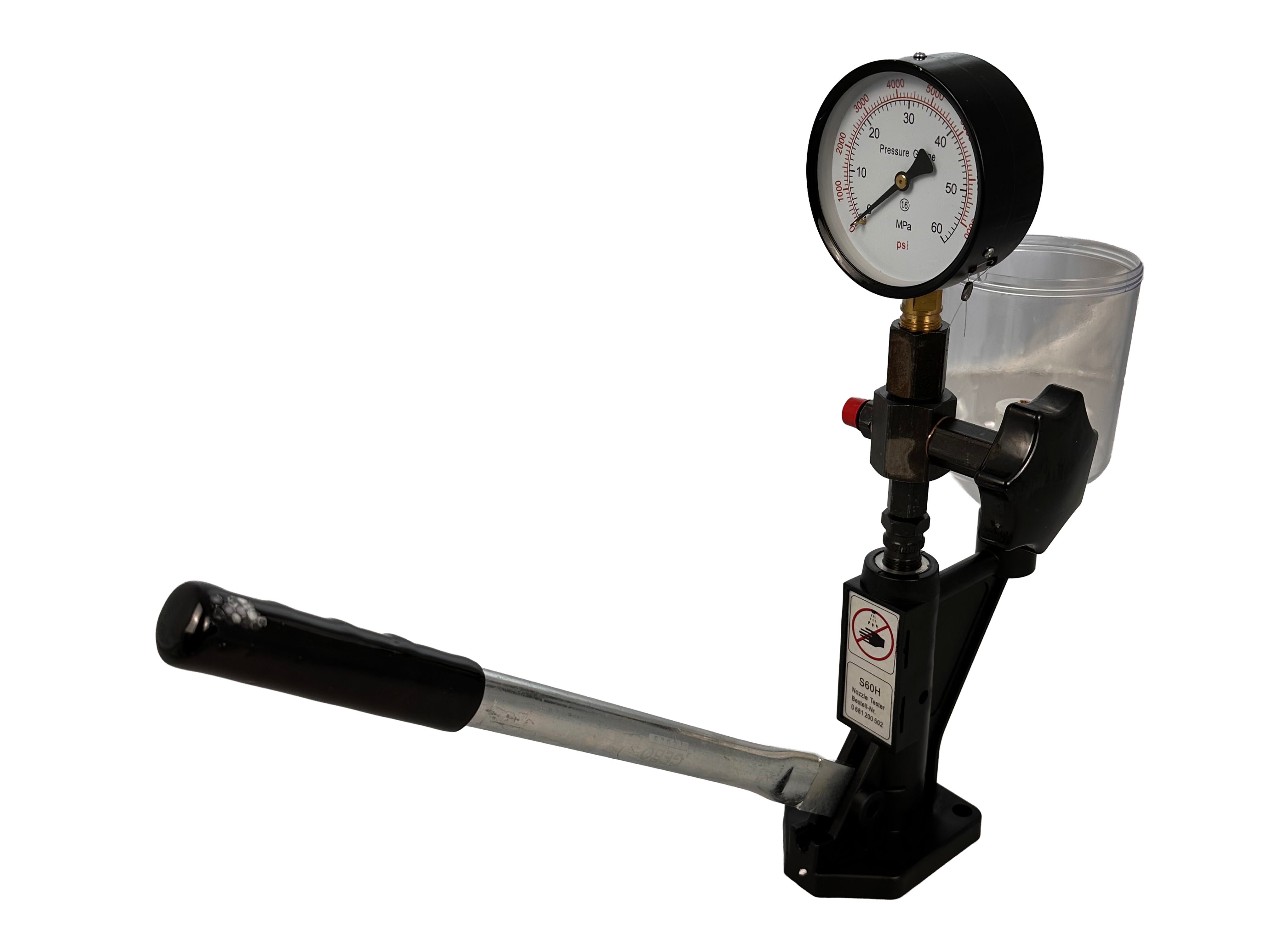 Tester pentru verificare presiune injectoare motorina 600 bar GEBO TOOLS