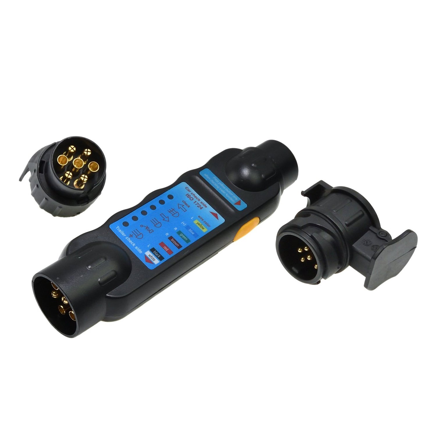 Tester priza pentru remorca auto cu adaptoare GEKO