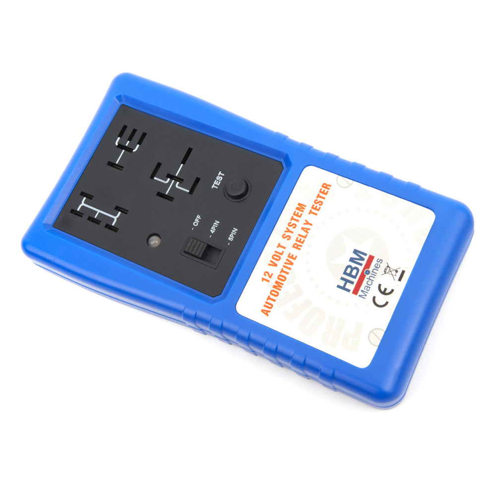 Tester universal cu baterii pentru releu auto 12V HBM
