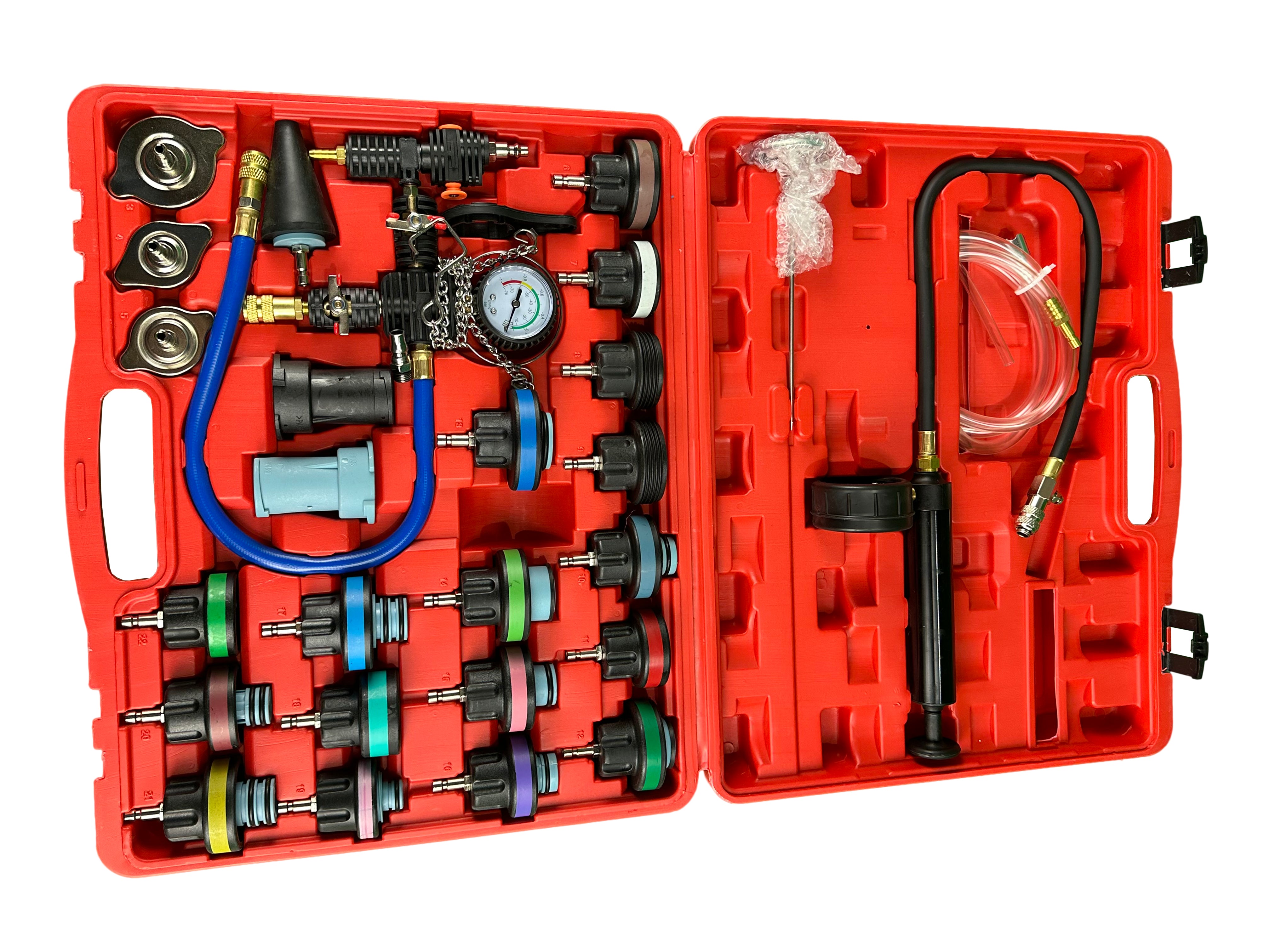 Tester verificare sistemul de racire 28 piese GEBO TOOLS