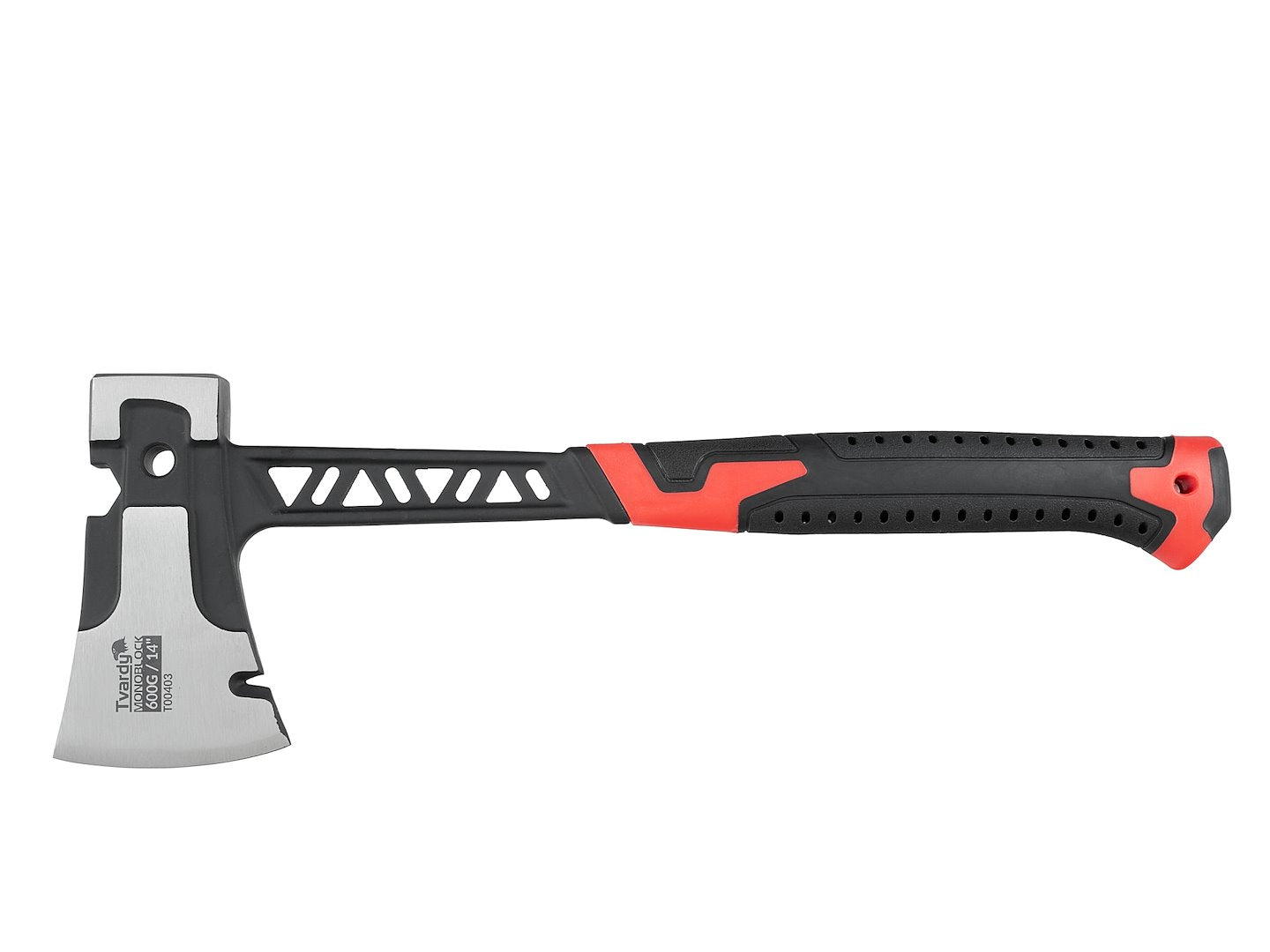 Topor-ciocan multifunctional anti-shock monoblock pentru constructii si gradina - TVARDY
