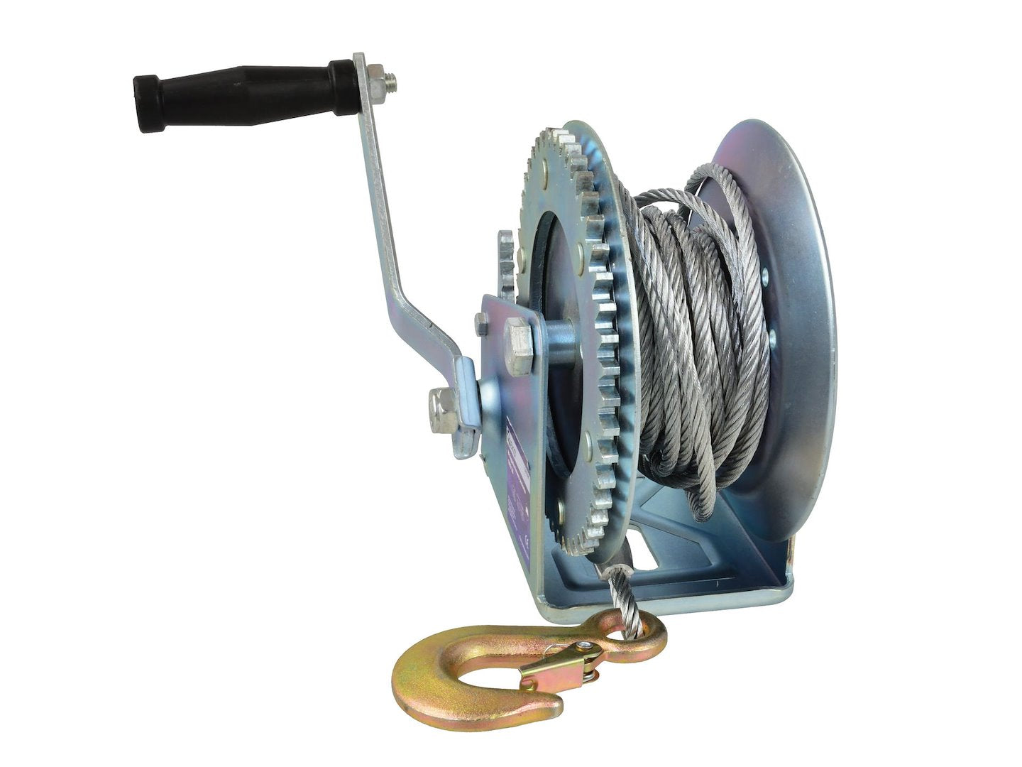 Troliu manual 1800lb / 850kg cu cablu 10m GEKO