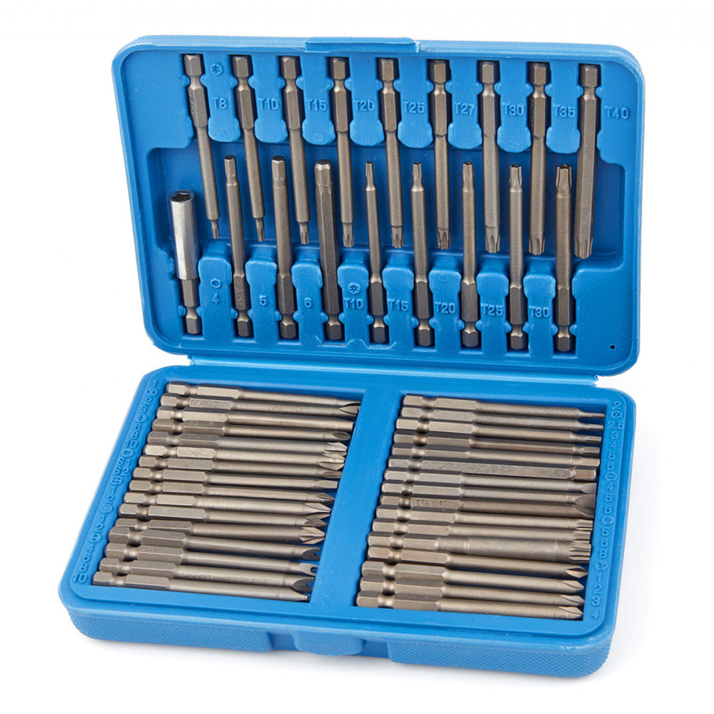 Trusa 50 buc biti lungi pentru bormasina HBM MACHINES OLANDA