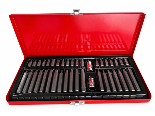Trusa biti imbusuri TORX XZN hex splin 40 buc cutie metalica GEBO TOOLS