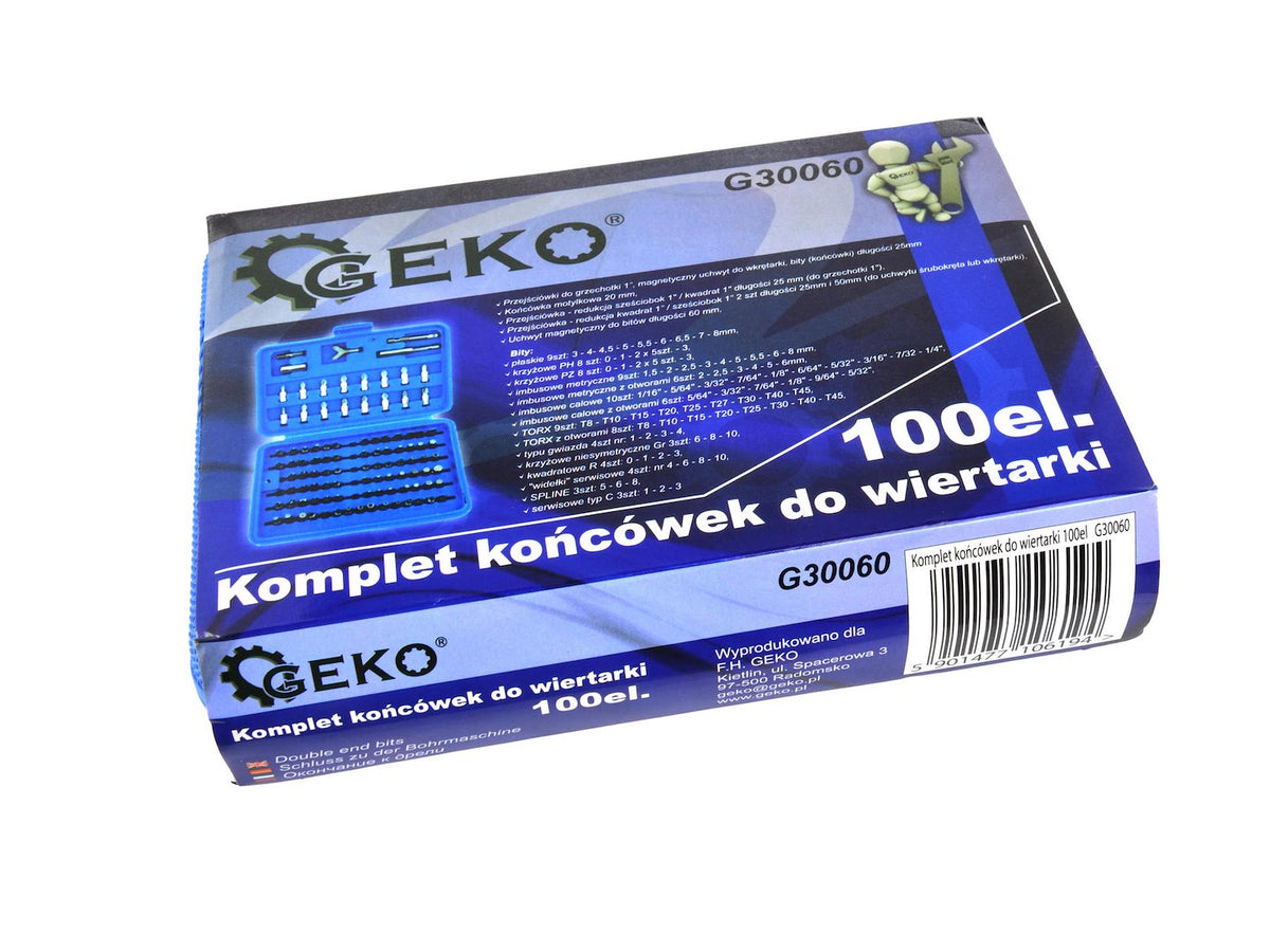 Trusa biti surubelnita 100 piese GEKO