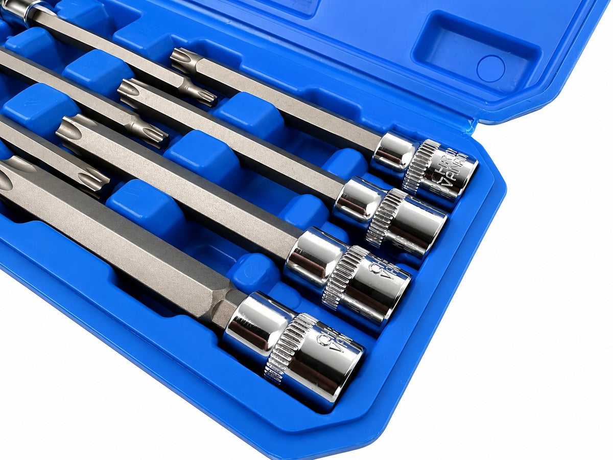 Trusa biti TORX extra lungi 3/8 7 piese GEBO TOOLS