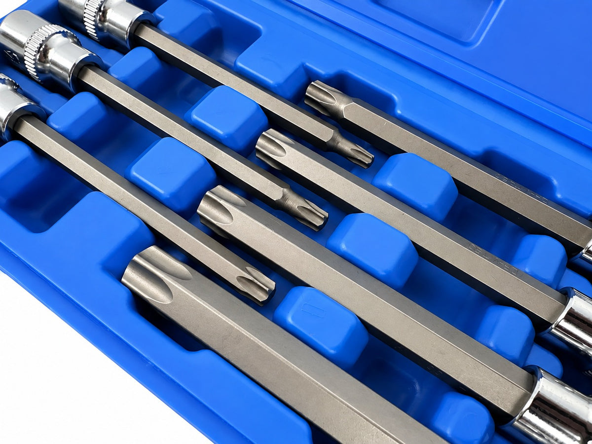 Trusa biti TORX extra lungi 3/8 7 piese GEBO TOOLS