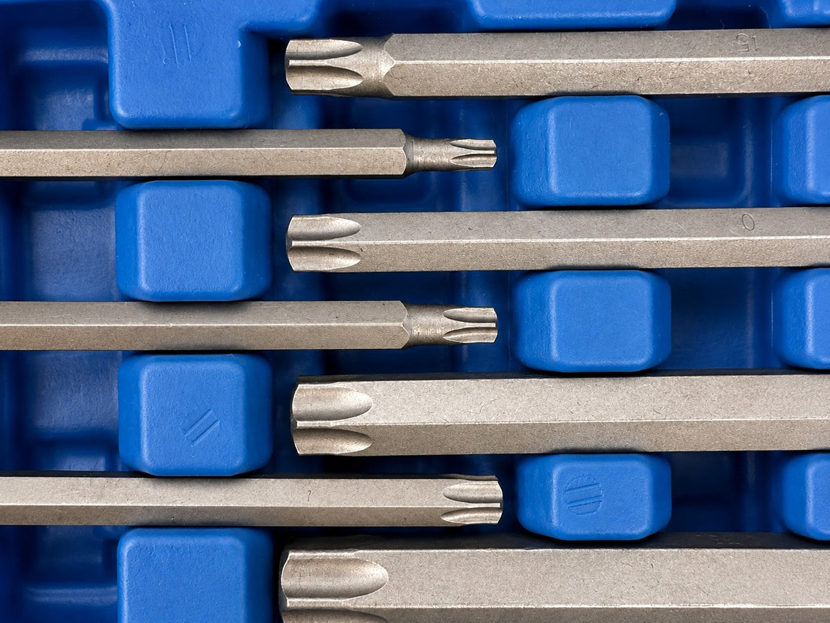 Trusa biti TORX extra lungi 3/8 7 piese GEBO TOOLS