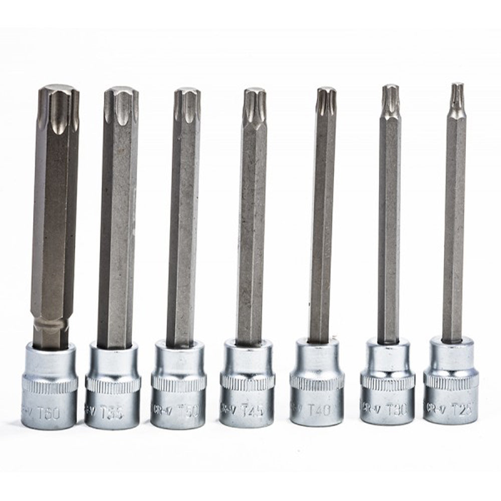 Trusa biti TORX extra lungi 3/8 7 piese
