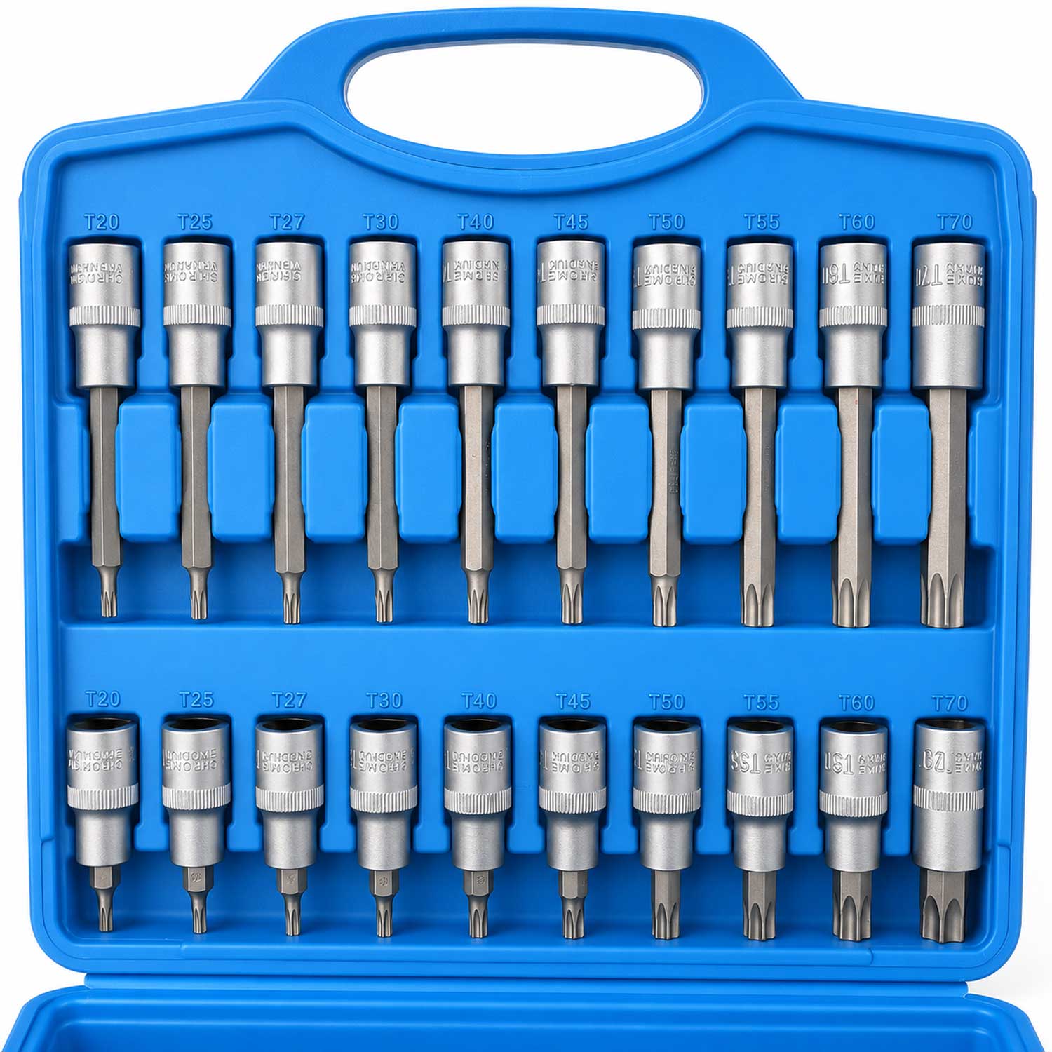 Trusa biti TORX lungi 1/2 32 piese GEBO TOOLS