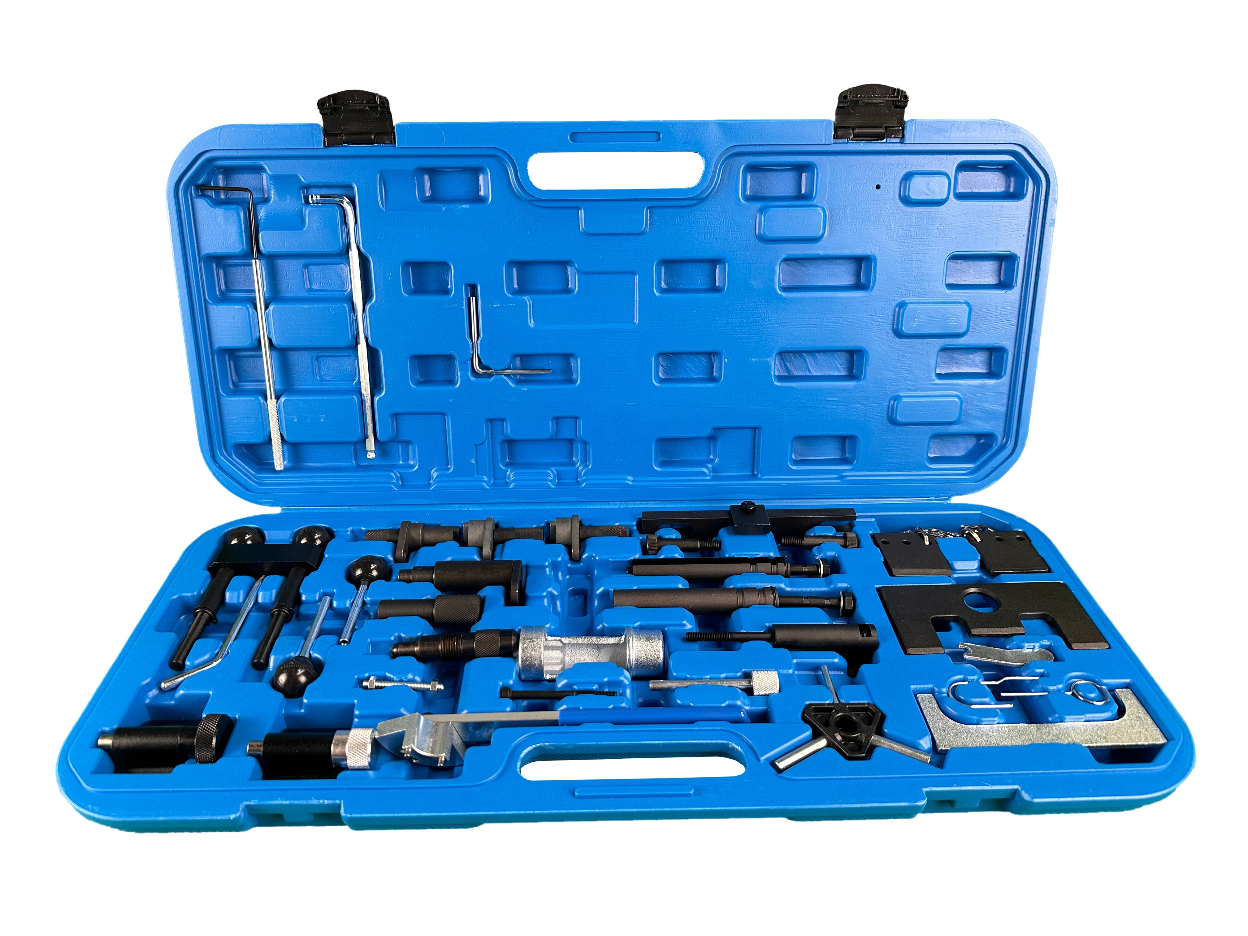 Trusa cale blocare fixare distributie diesel benzina VW AUDI SEAT SKODA 1.2 1.4 1.6 1.9 2.0 2.5 3.3 diesel si benzina GEBO TOOLS