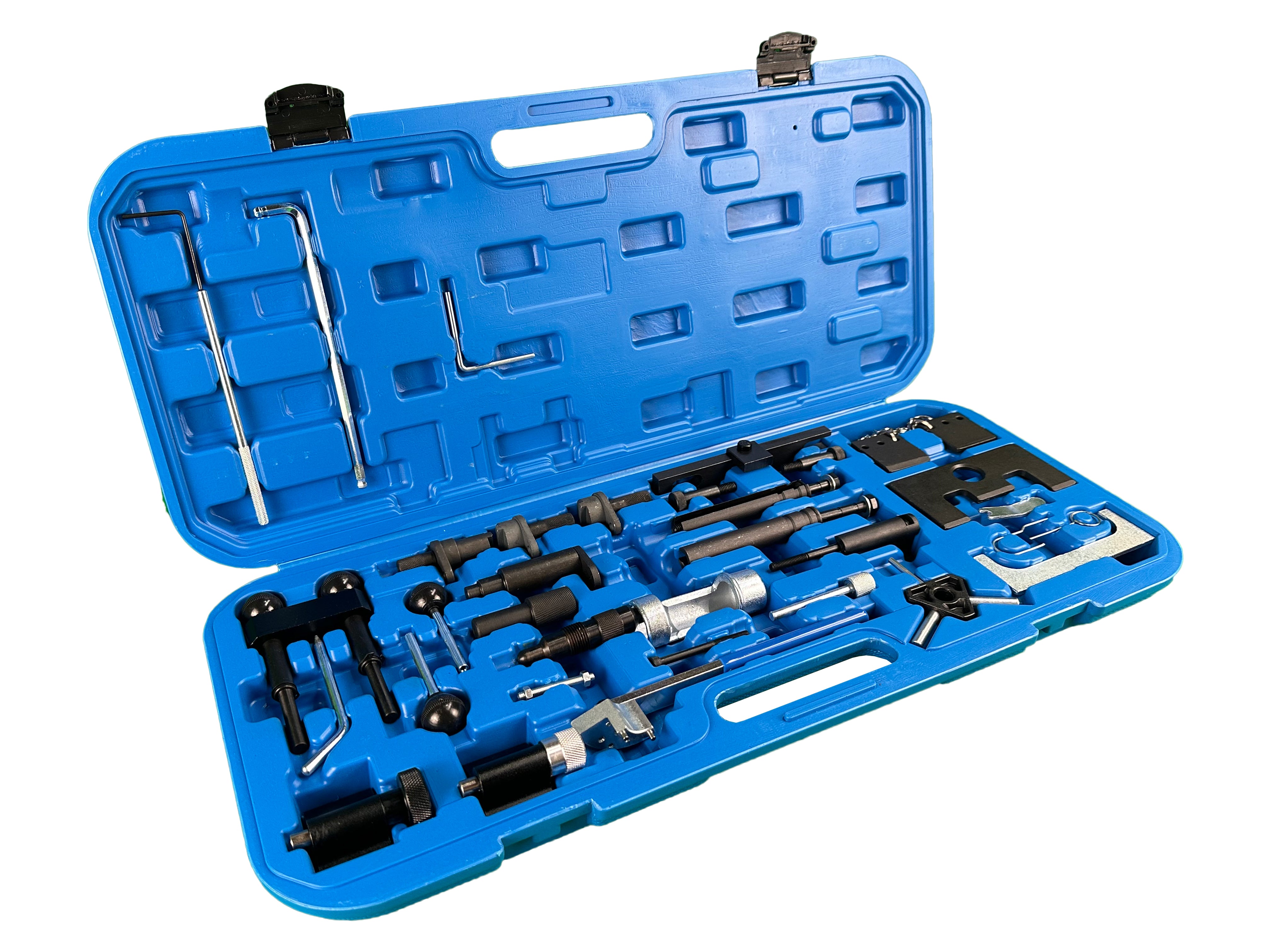 Trusa cale blocare fixare distributie diesel benzina VW AUDI SEAT SKODA 1.2 1.4 1.6 1.9 2.0 2.5 3.3 diesel si benzina GEBO TOOLS