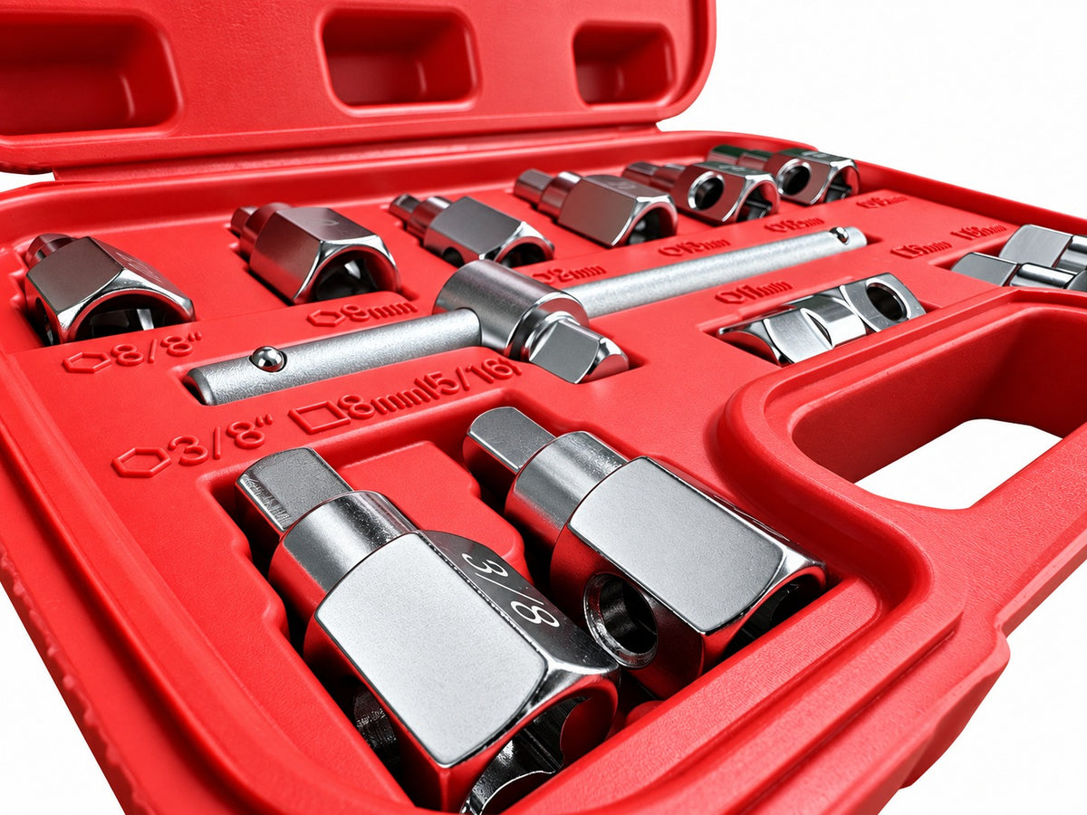 Trusa chei buson baie ulei 12 piese GEBO TOOLS