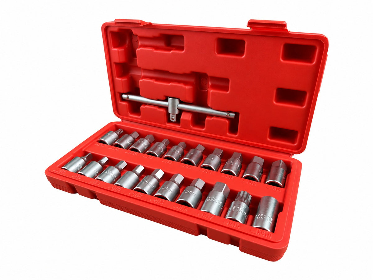 Trusa chei buson baie ulei 21 piese GEBO TOOLS