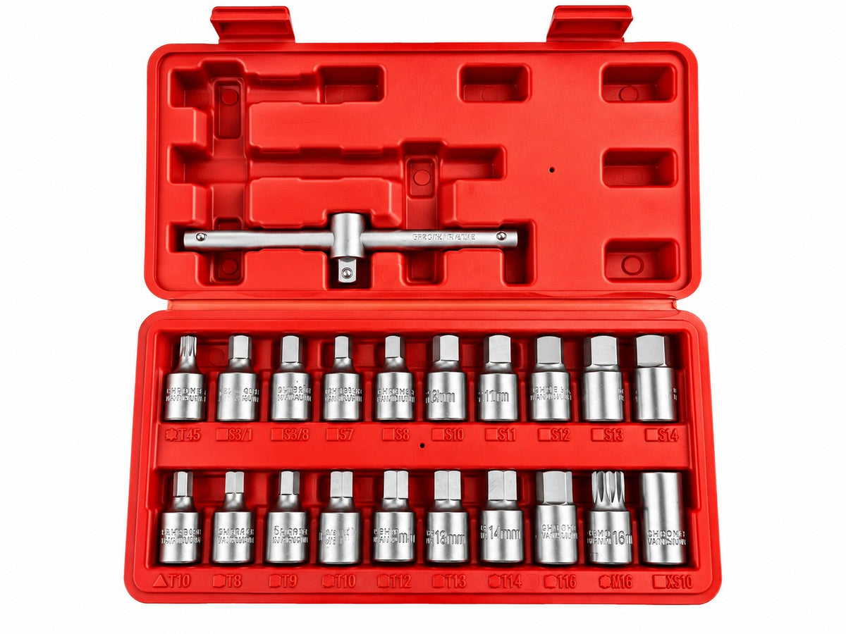 Trusa chei buson baie ulei 21 piese GEBO TOOLS