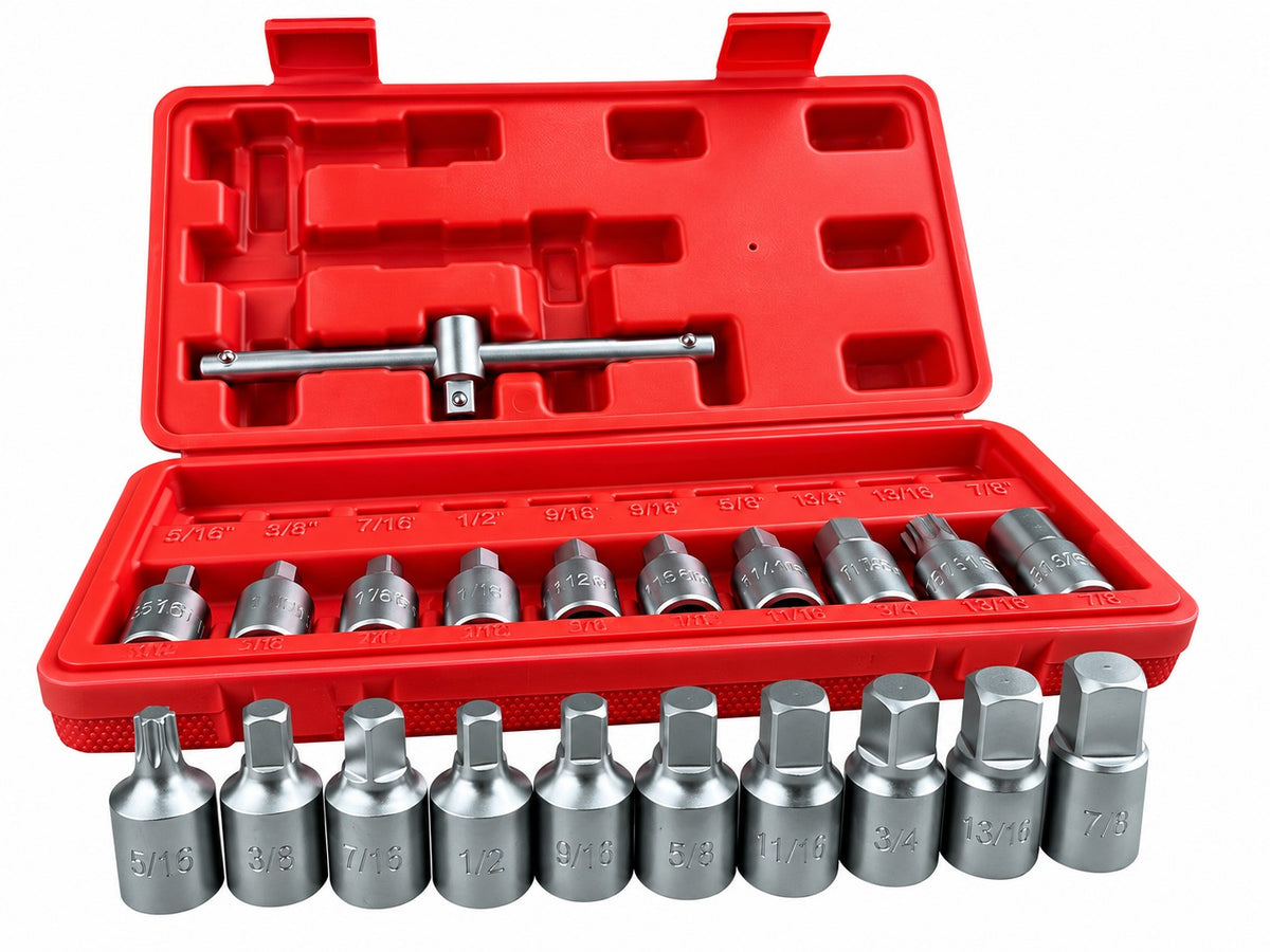 Trusa chei buson baie ulei 21 piese GEBO TOOLS