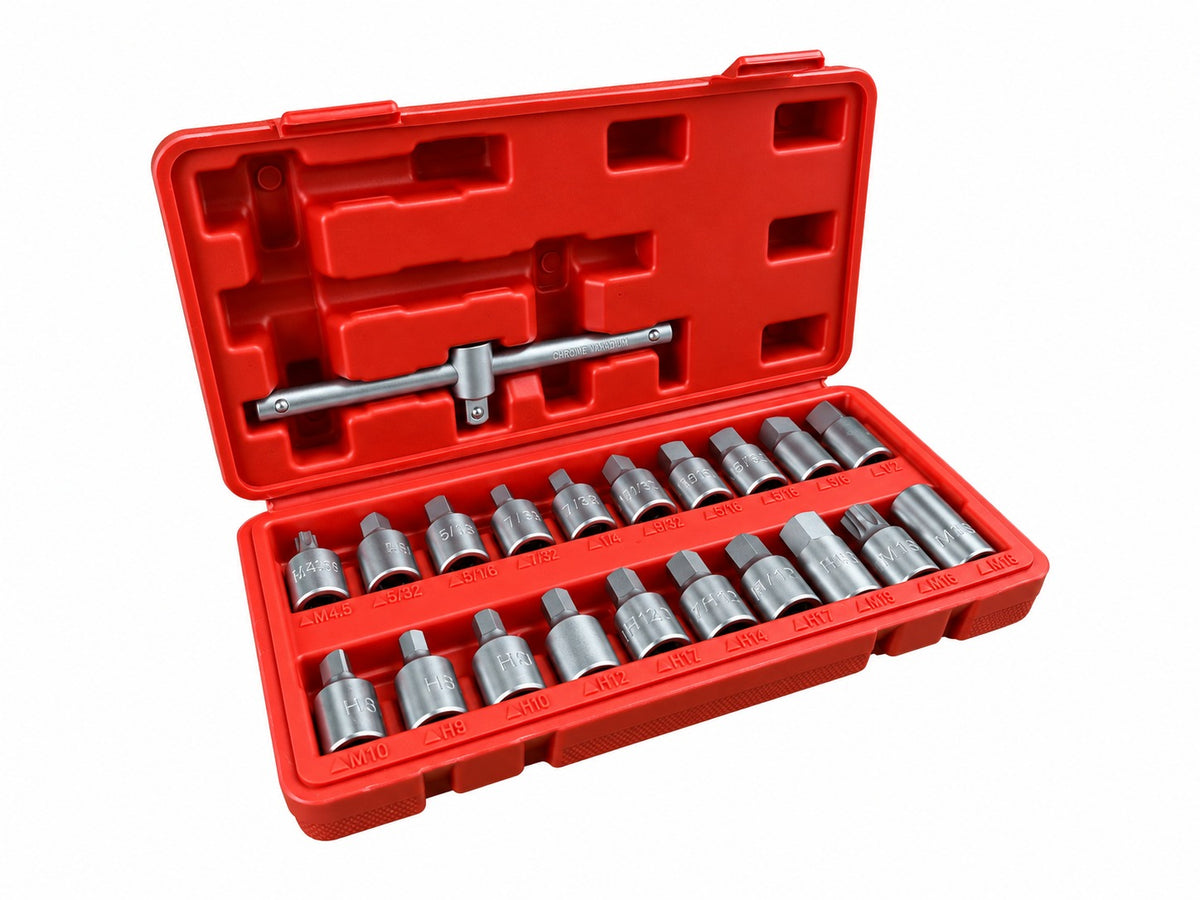 Trusa chei buson baie ulei 21 piese GEBO TOOLS