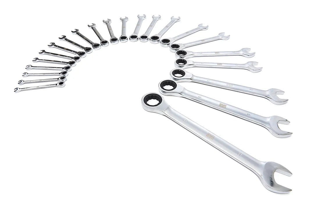 Trusa chei combinate cu clichet  6-32 mm 22 piese HBM