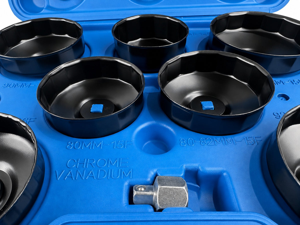 Trusa chei filtru ulei 14 piese GEBO TOOLS
