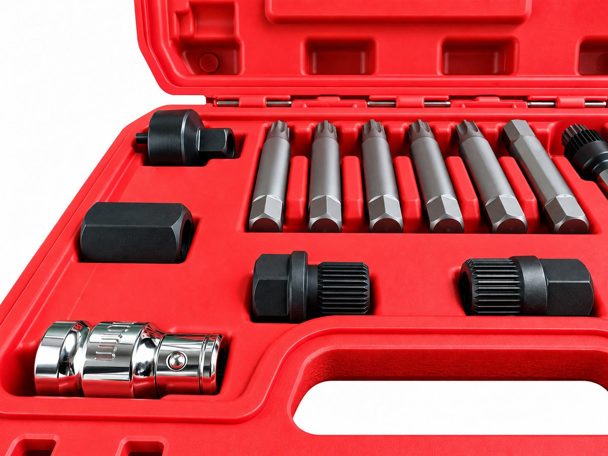 Trusa chei montare demontare fulii alternator auto, universala, 13 piese GEBO TOOLS