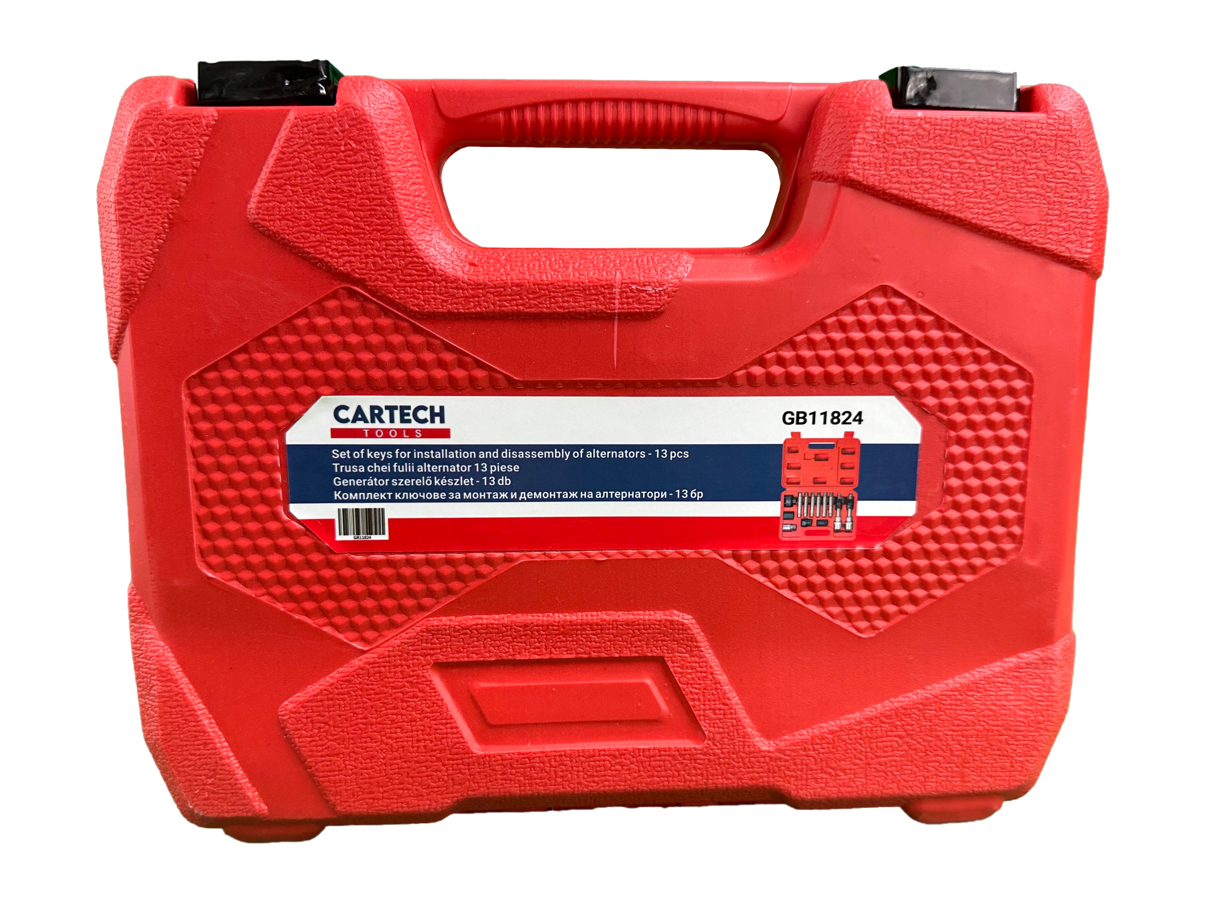 Trusa chei montare demontare fulii alternator auto, universala, 13 piese GEBO TOOLS