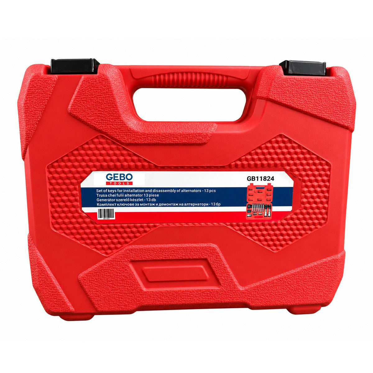 Trusa chei montare demontare fulii alternator auto, universala, 13 piese GEBO TOOLS