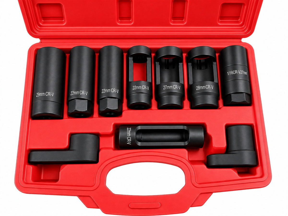 Trusa chei pentru sonda lambda 10 piese GEBO TOOLS