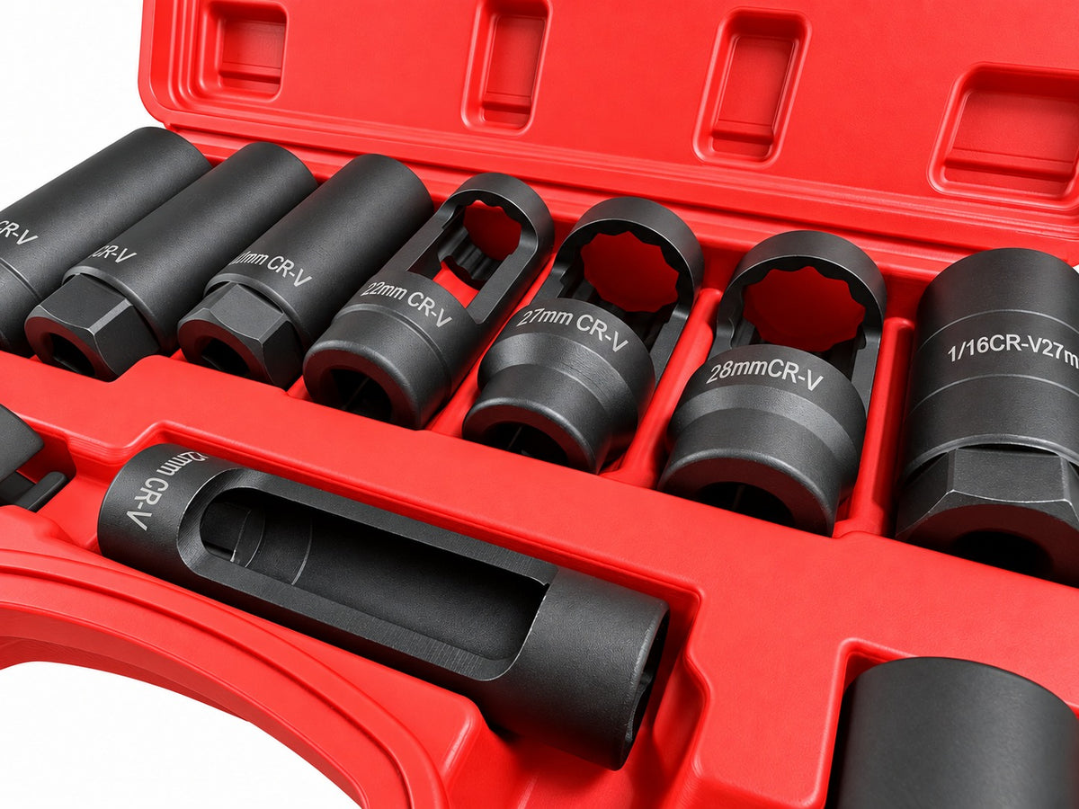 Trusa chei pentru sonda lambda 10 piese GEBO TOOLS