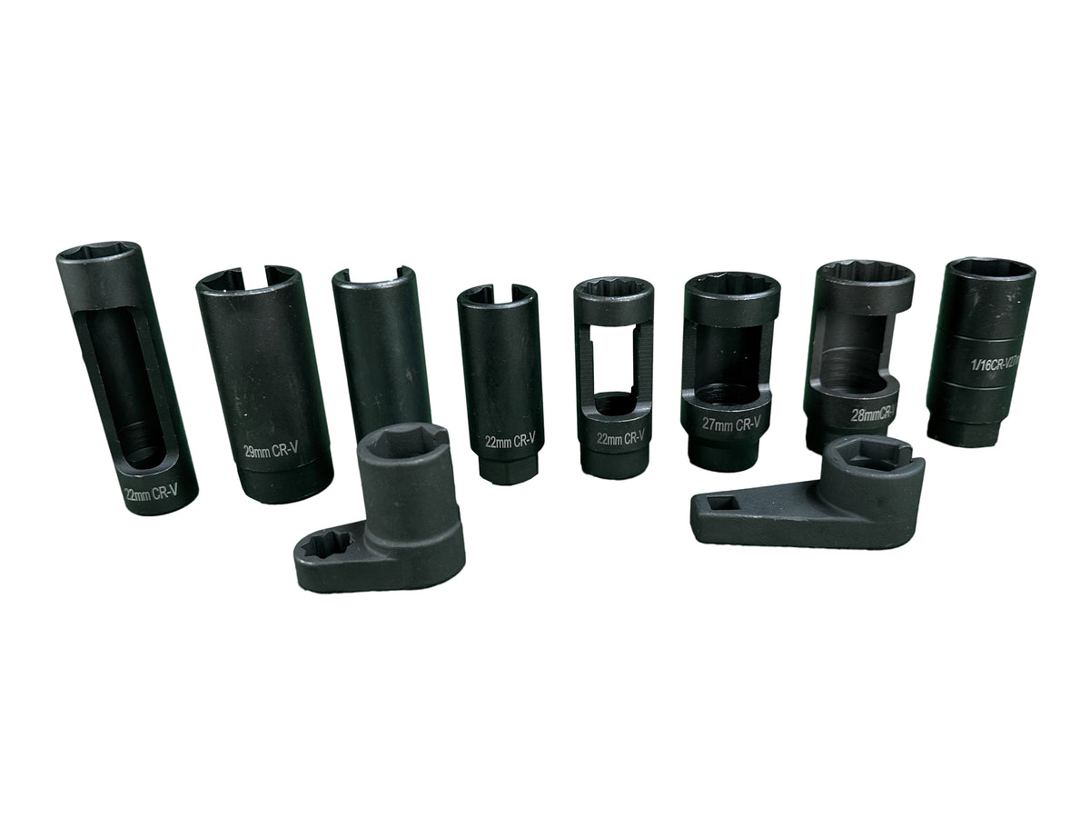 Trusa chei pentru sonda lambda 10 piese GEBO TOOLS