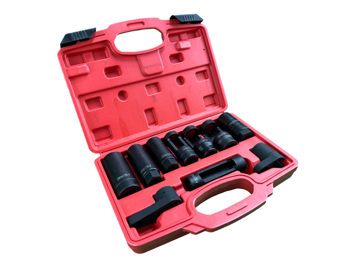 Trusa chei pentru sonda lambda 10 piese GEBO TOOLS