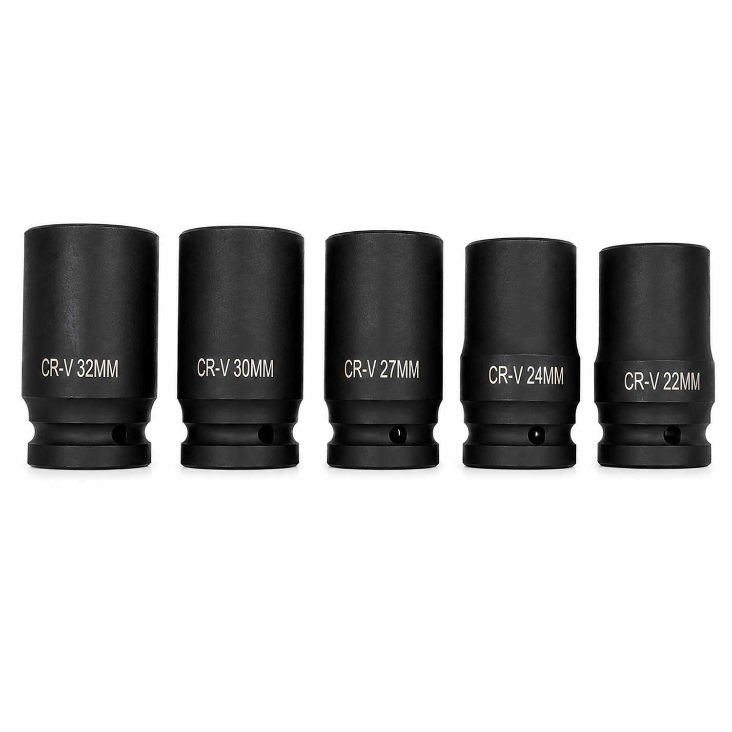 Trusa chei tubulare de impact lungi 1'' 22-41 mm 10 piese GEBO TOOLS