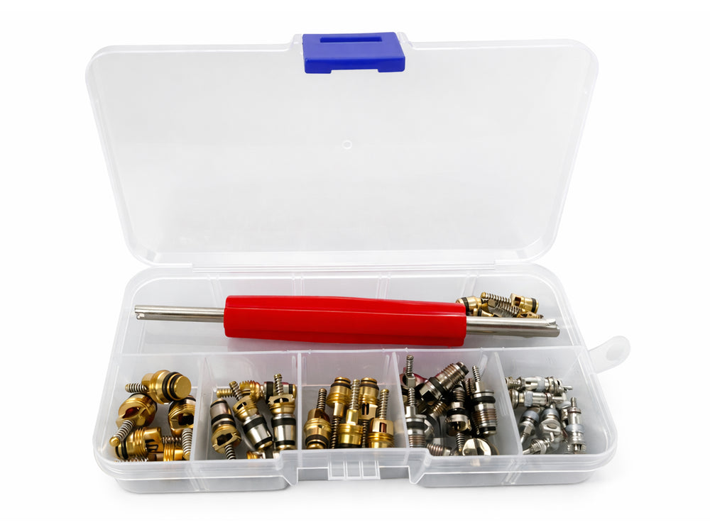 Trusa cu ventile clima 41 piese GEBO TOOLS