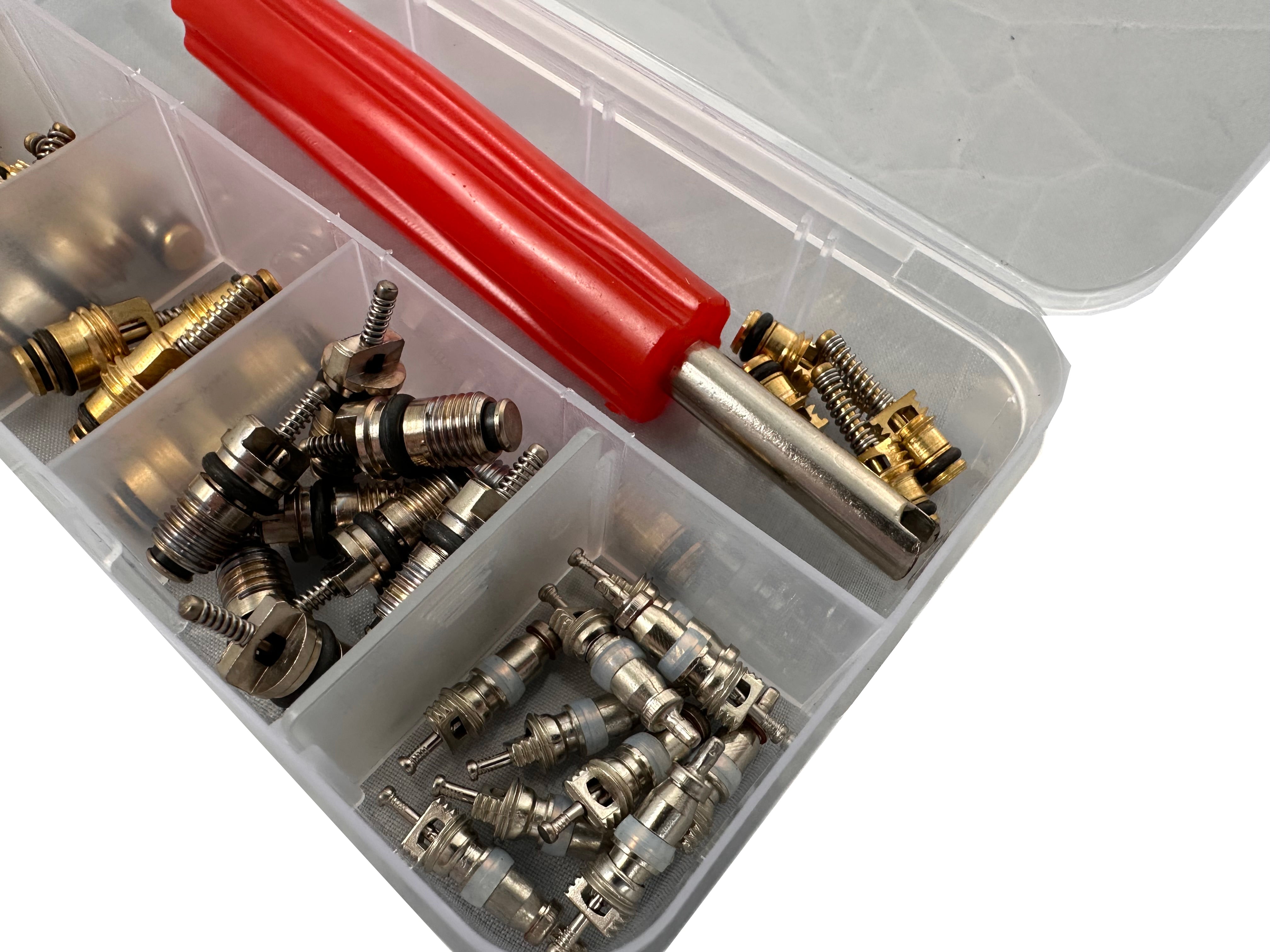 Trusa cu ventile clima 41 piese GEBO TOOLS