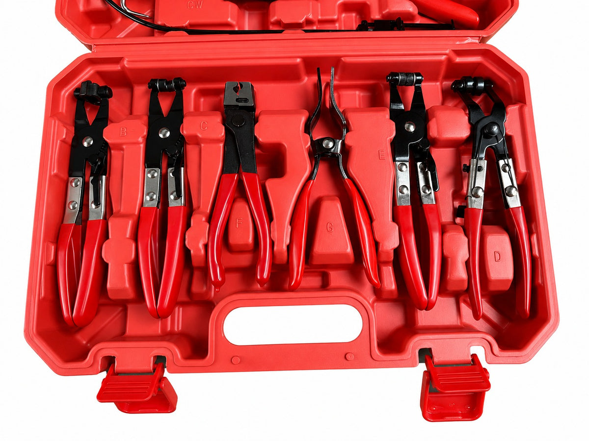 Trusa de clesti coliere conducte si furtune auto 9 piese GEBO TOOLS
