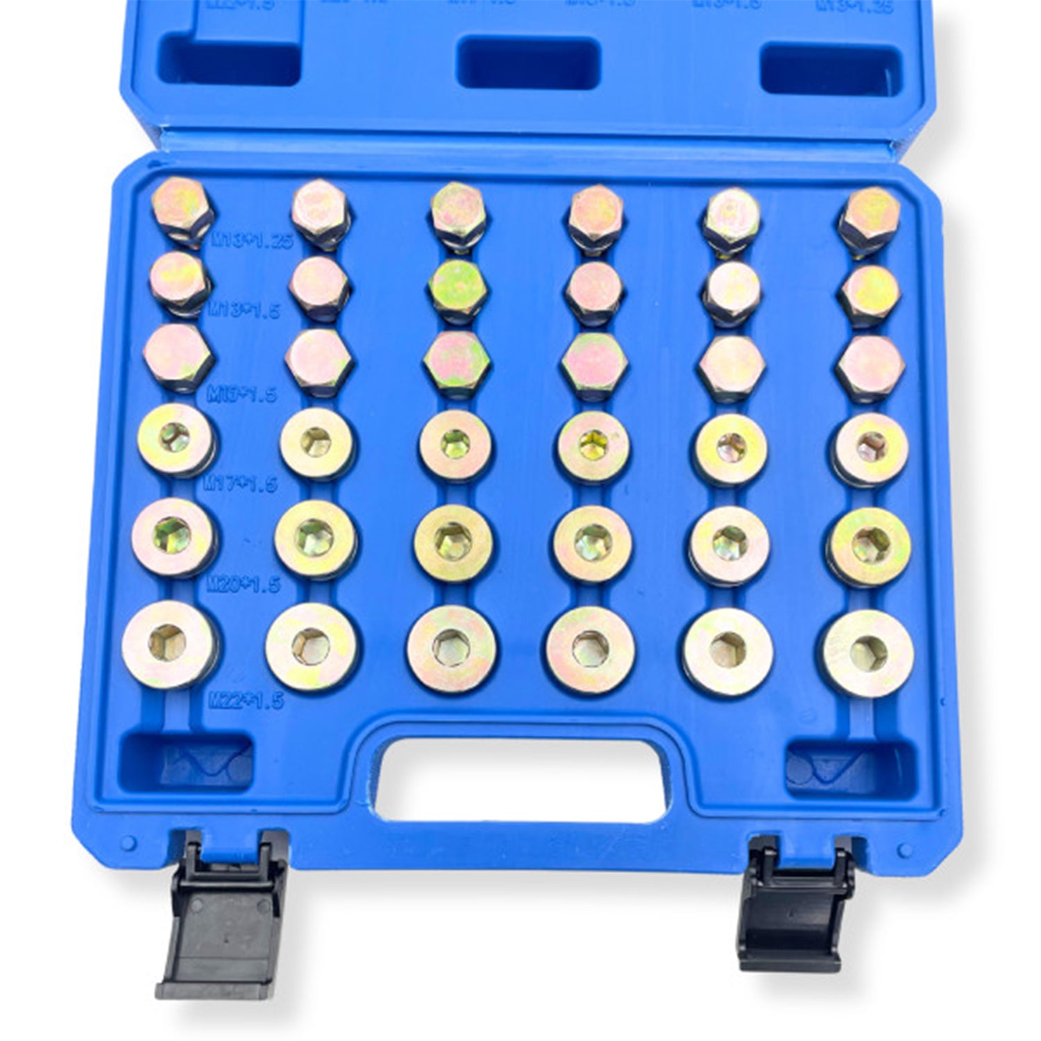 Trusa de reparat rectificat inlocuit filete buson baie de ulei 114 piese