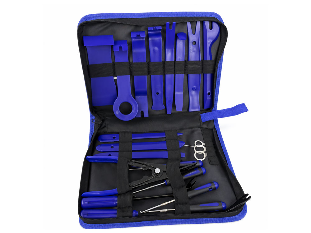 Trusa demontat radio si tapiterii cleme auto 23 piese GEBO TOOLS