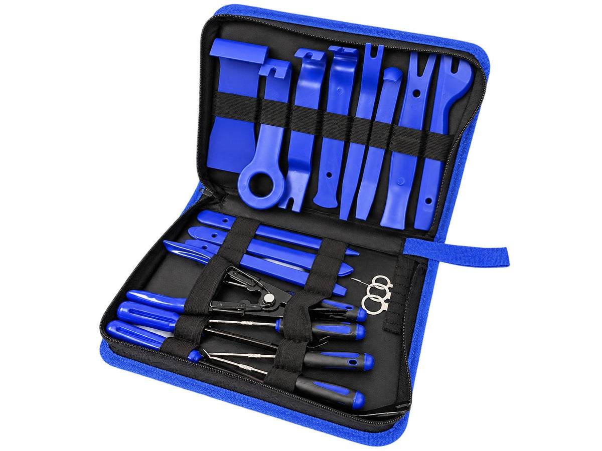 Trusa demontat radio si tapiterii cleme auto 23 piese GEBO TOOLS