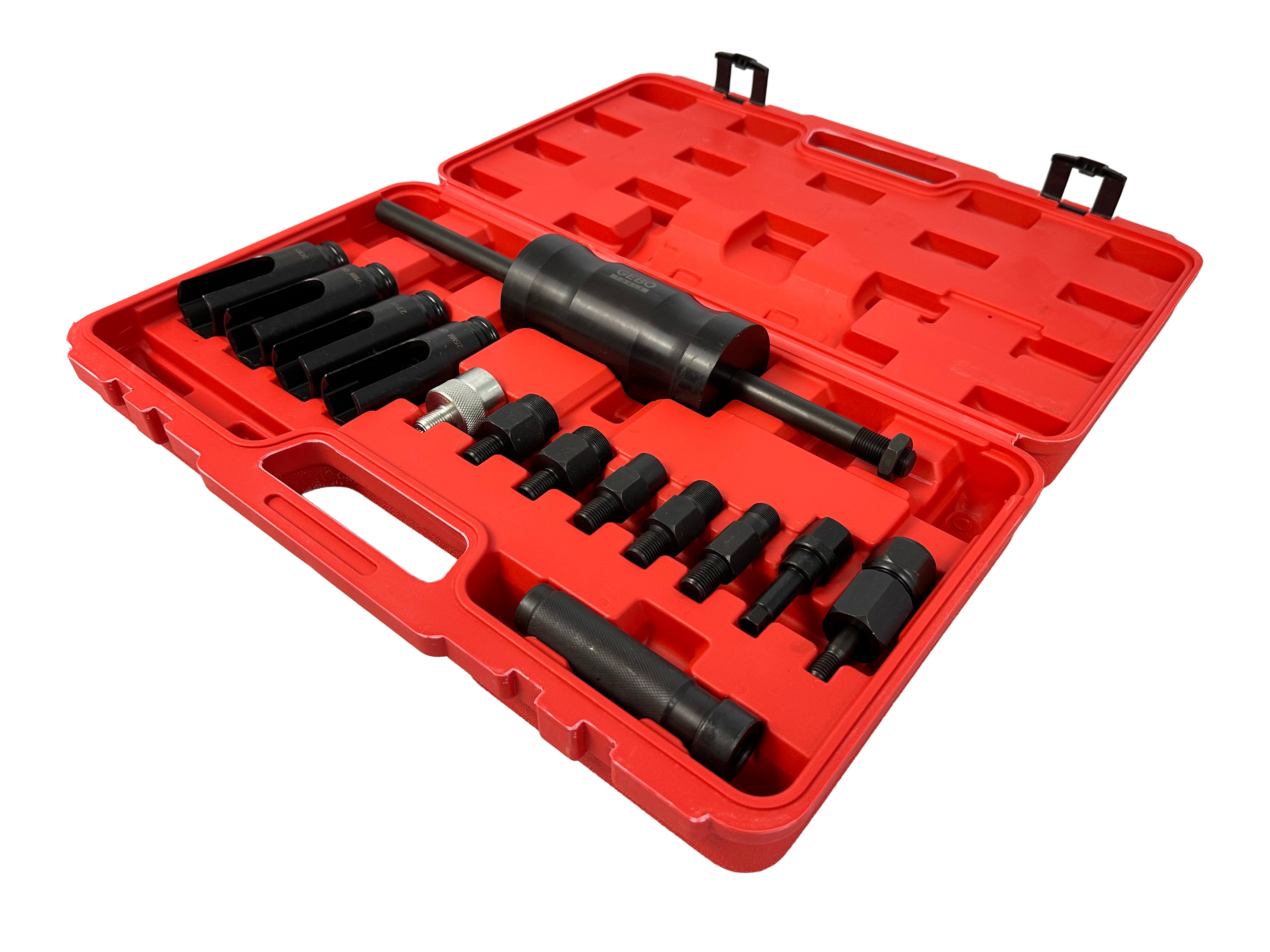 Trusa extractor injectoare 14 piese diesel GEBO TOOLS