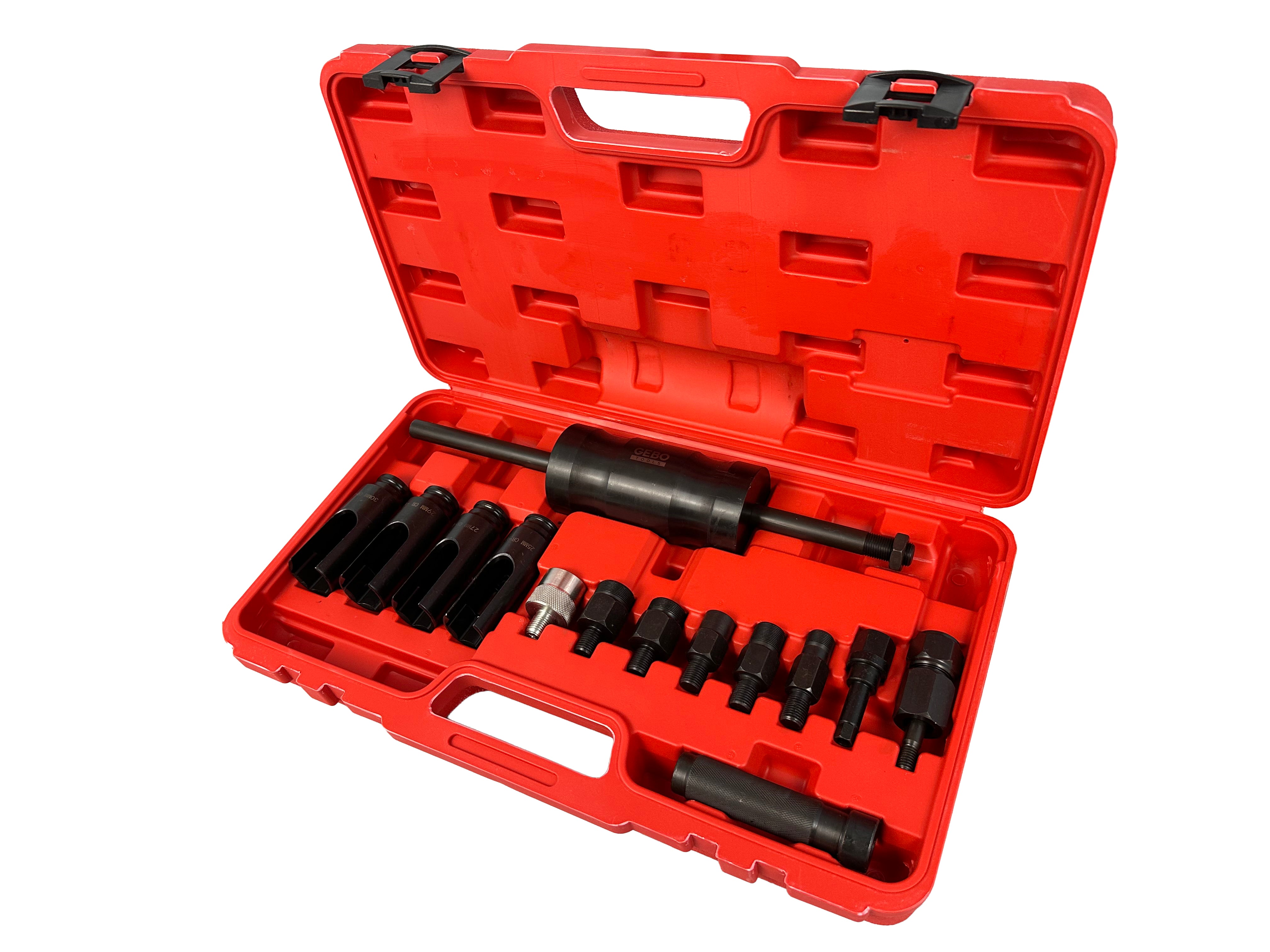 Trusa extractor injectoare 14 piese diesel GEBO TOOLS