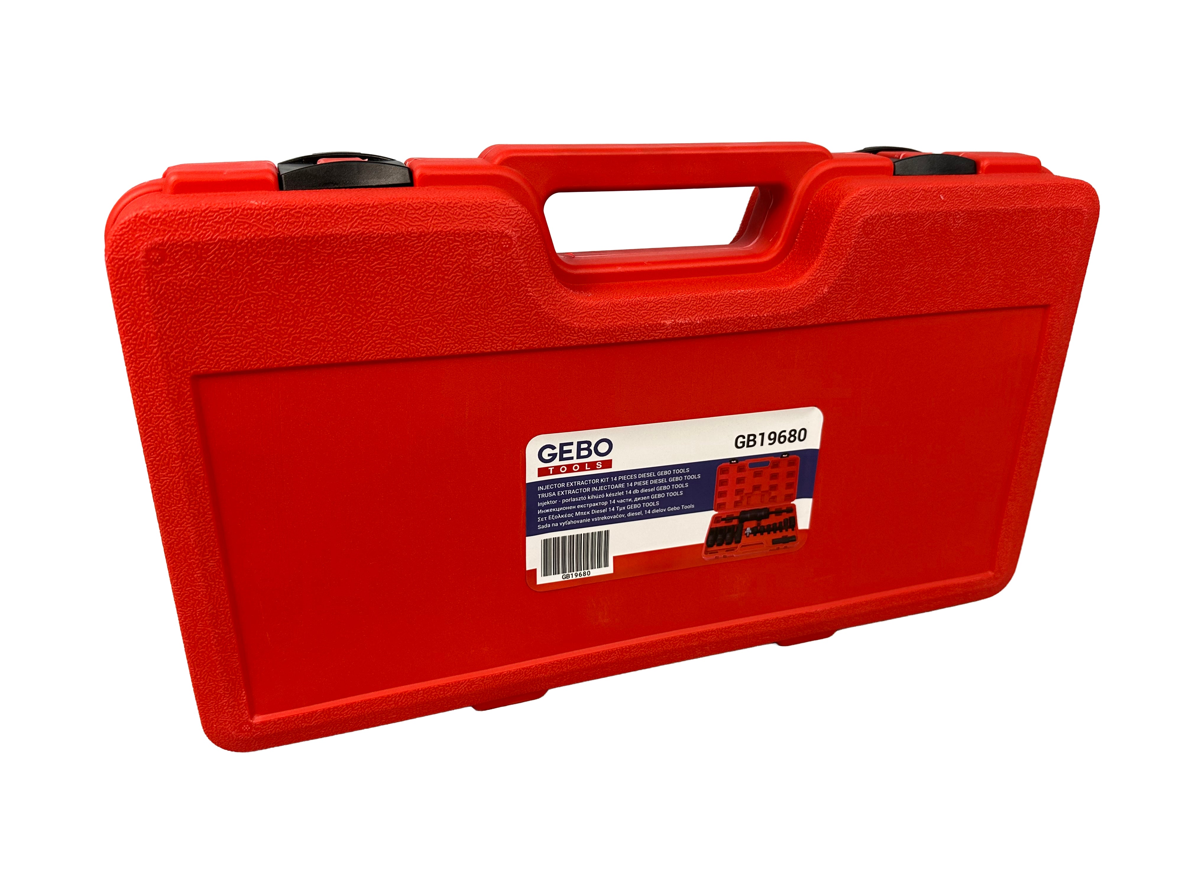 Trusa extractor injectoare 14 piese diesel GEBO TOOLS
