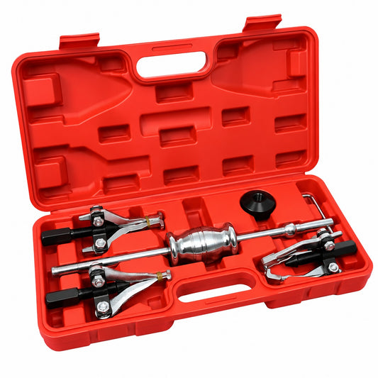 Trusa extractor rulment de interior-exterior cu ciocan culisant GEBO TOOLS