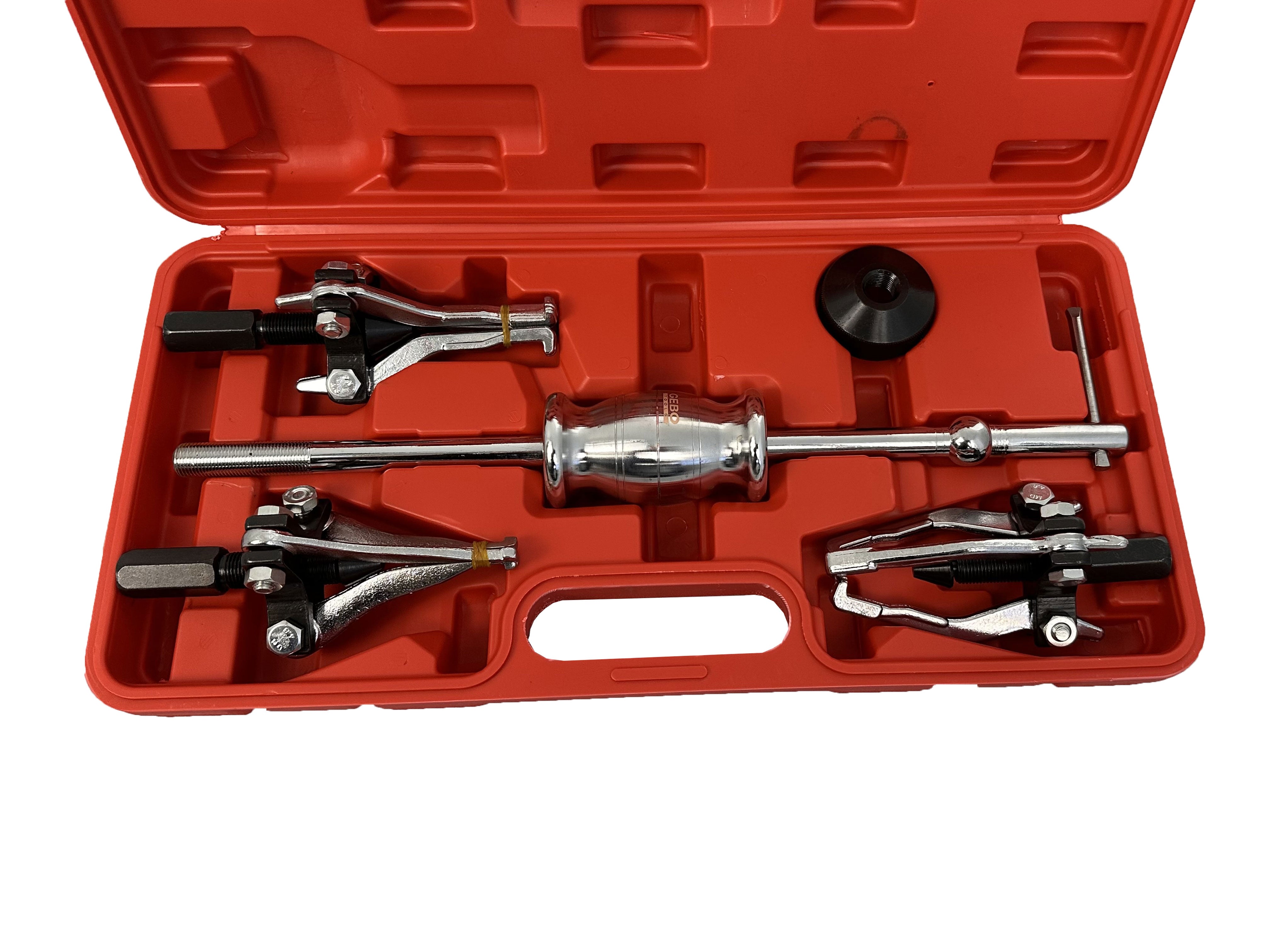 Trusa extractor rulment de interior-exterior cu ciocan culisant GEBO TOOLS