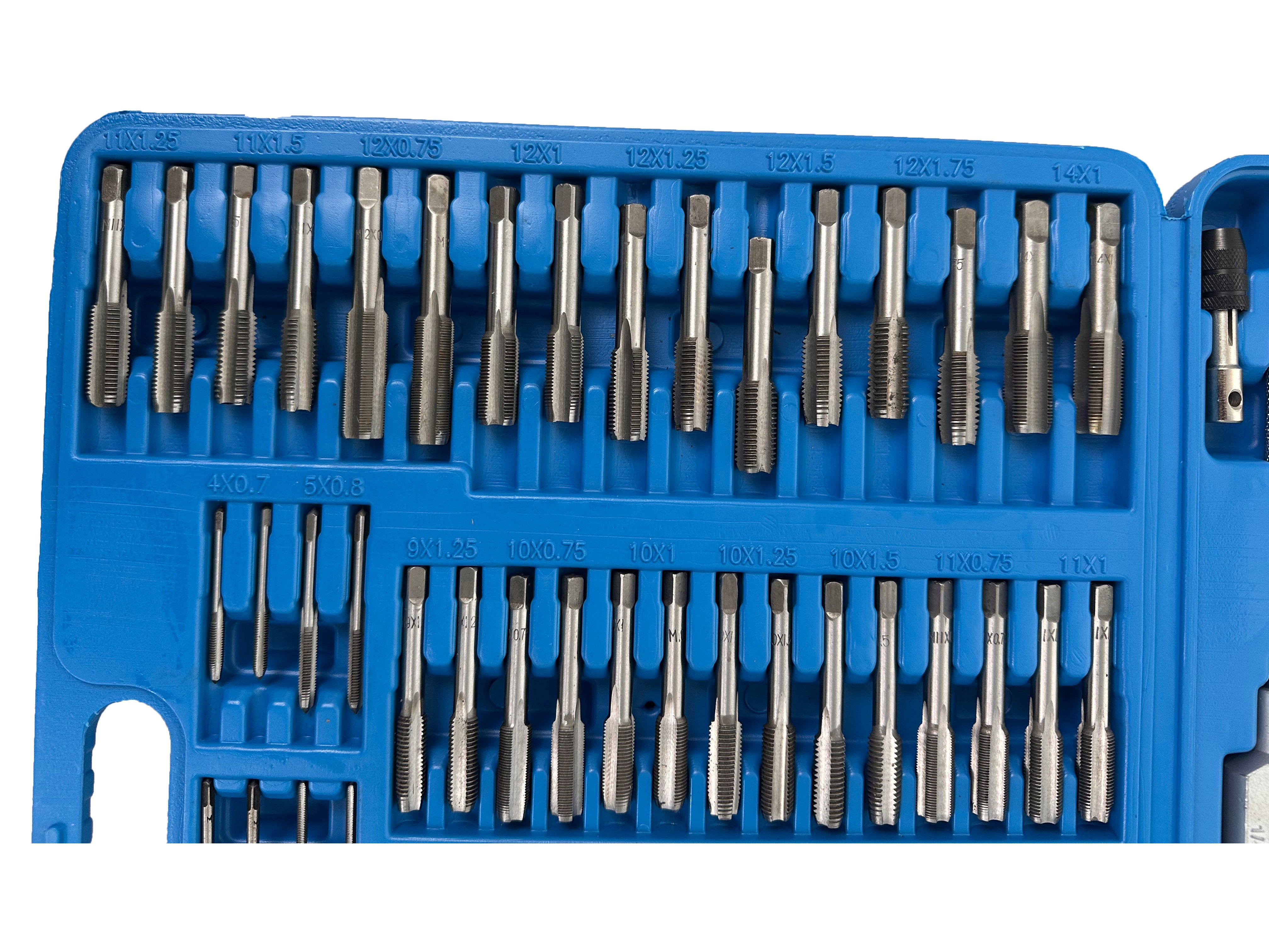 Trusa filiere si tarozi 110 piese m2-m18 GEBO TOOLS